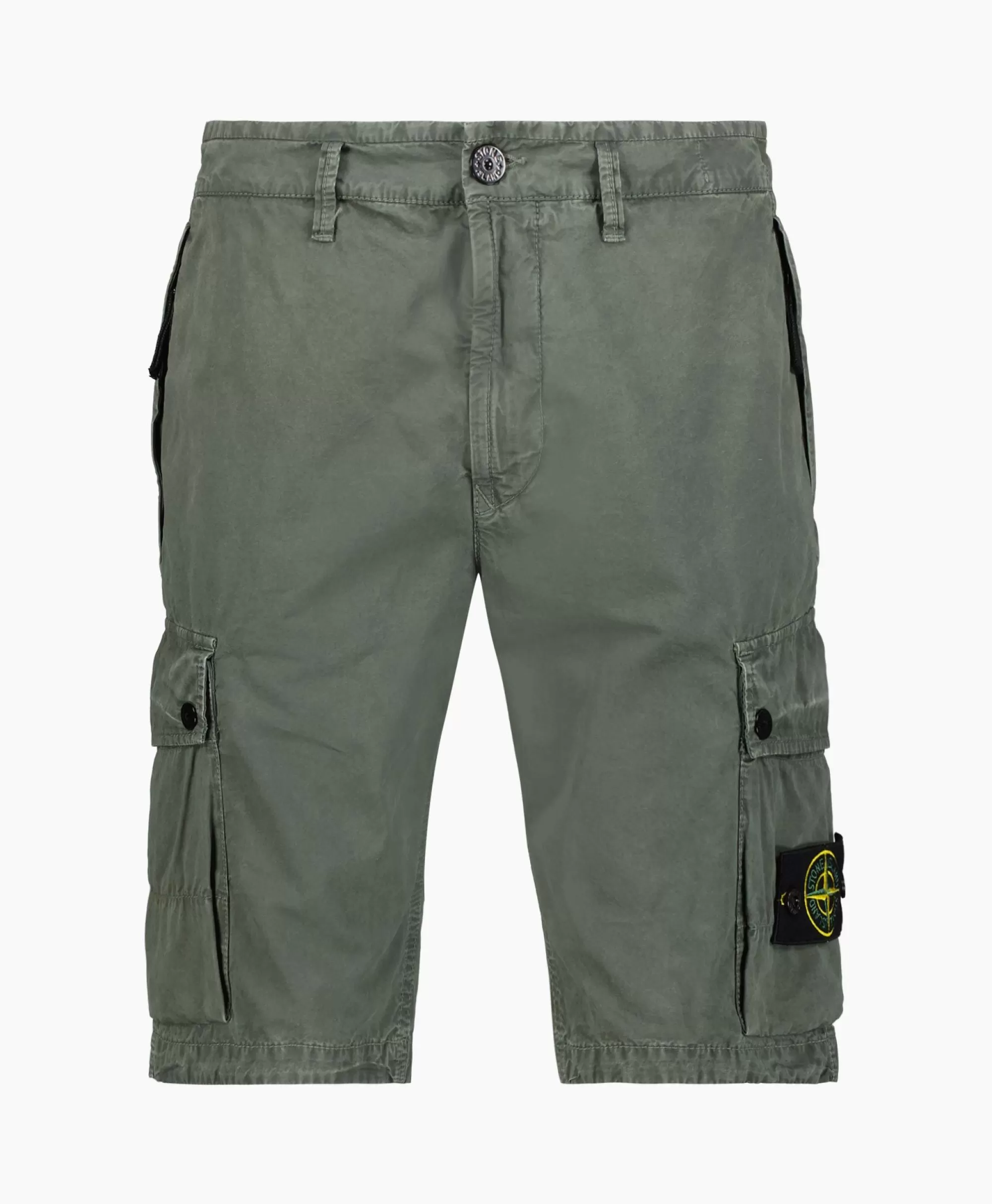 Broeken*Stone Island Korte Broek L11Wa Bruin