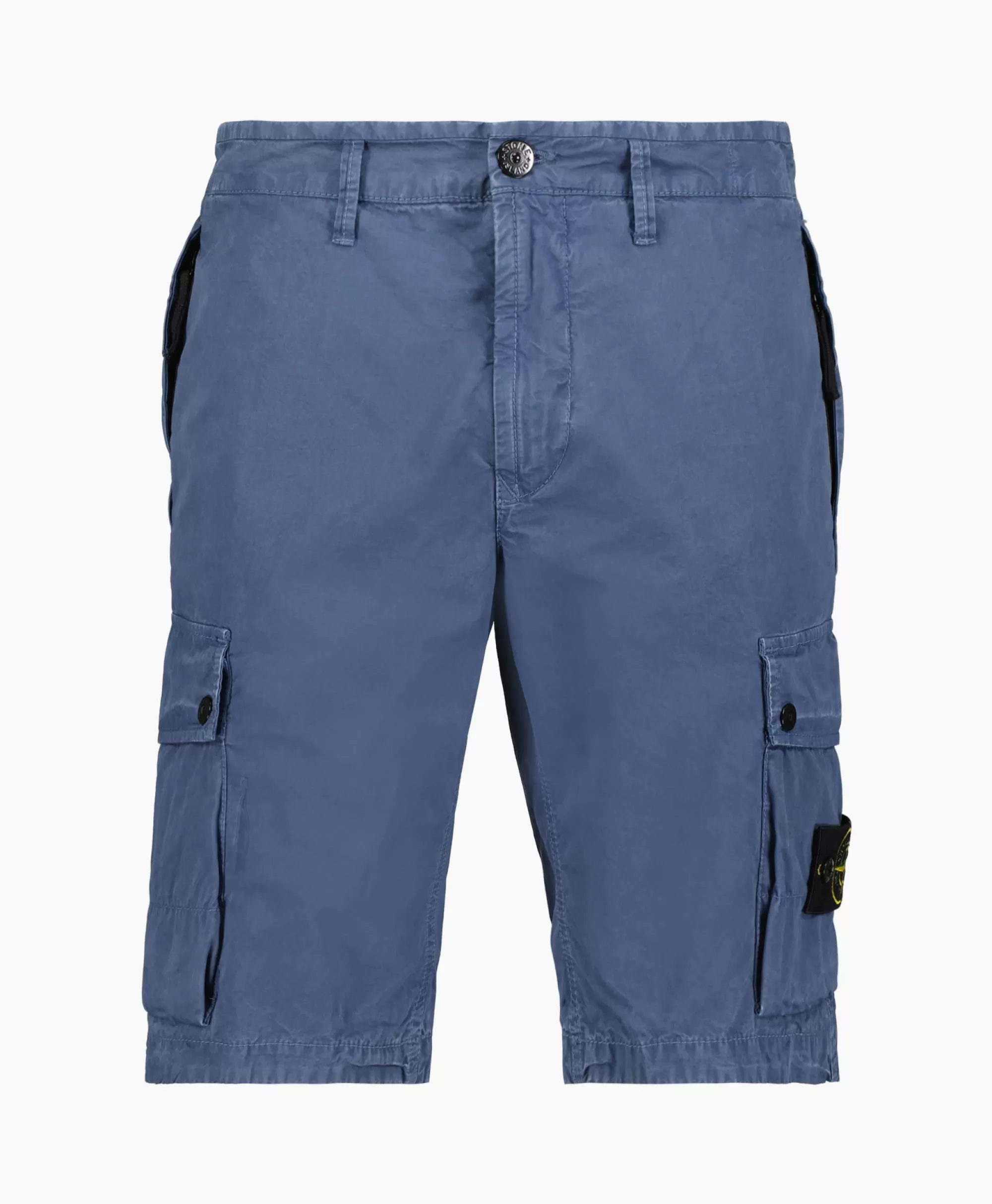 Broeken*Stone Island Korte Broek L11Wa Donker Blauw