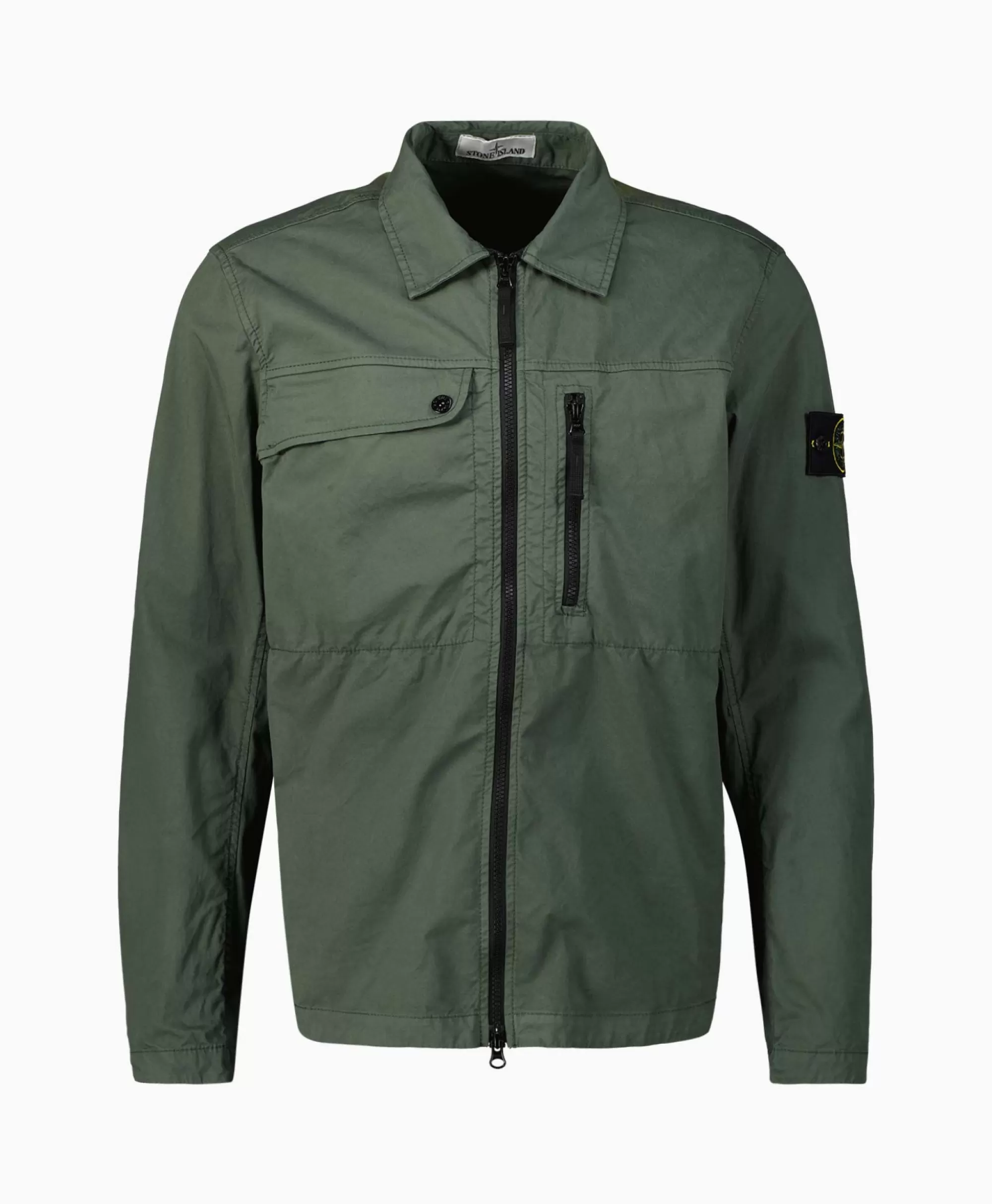 Jassen*Stone Island Overshirt 10210 Bruin