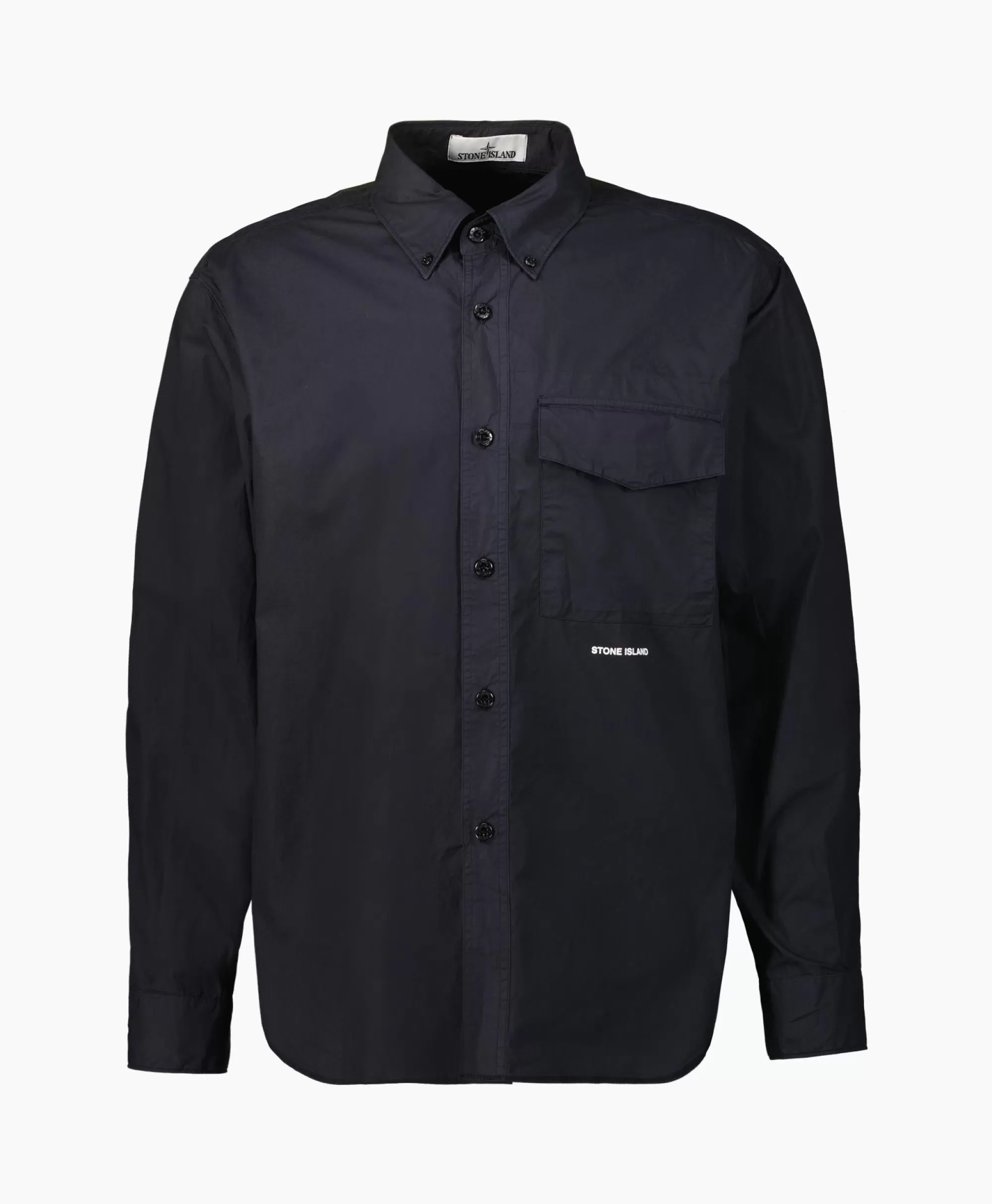 Jassen*Stone Island Overshirt 11705 Donker Blauw