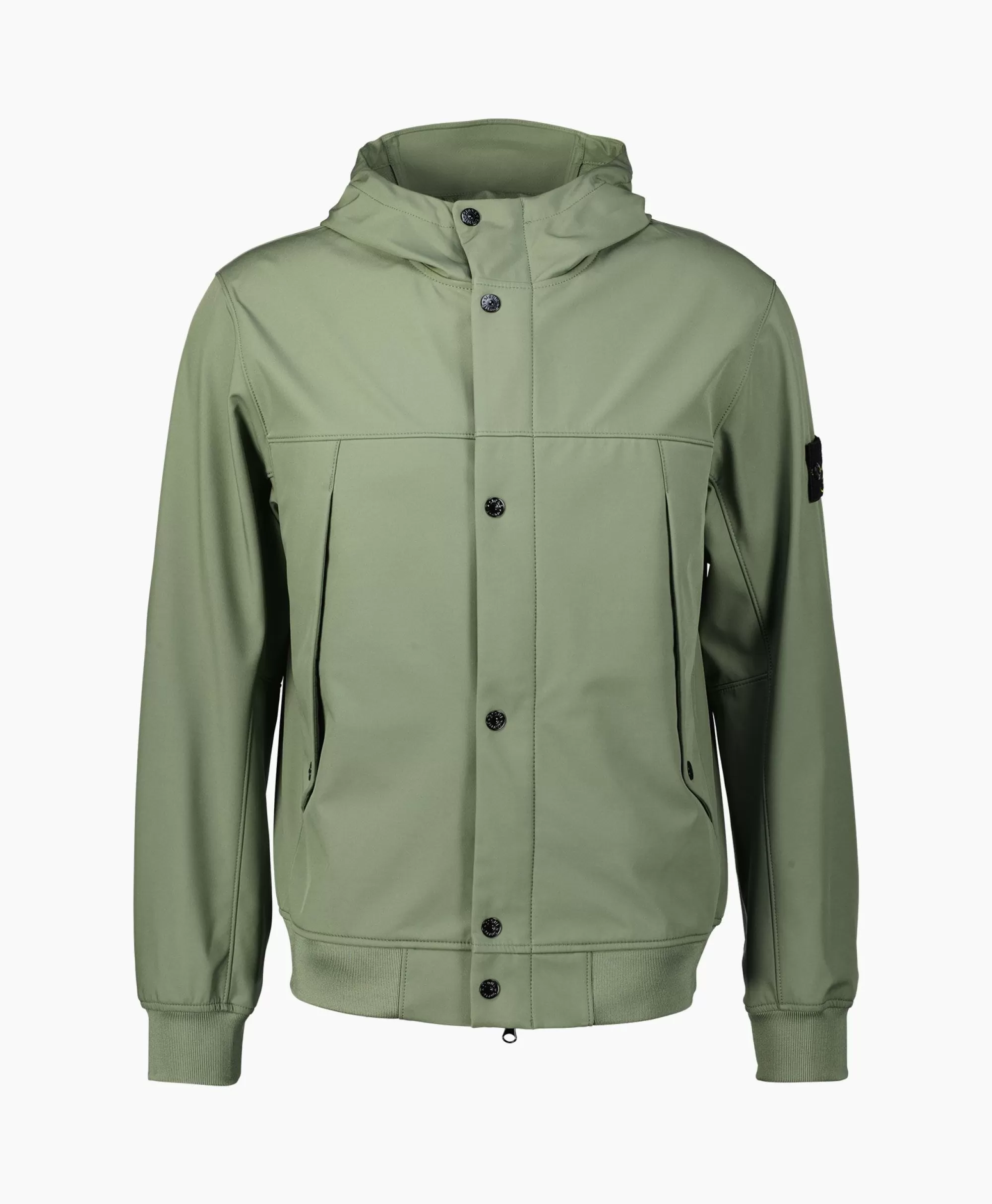 Jassen*Stone Island Softshell Jas 40227 Bruin