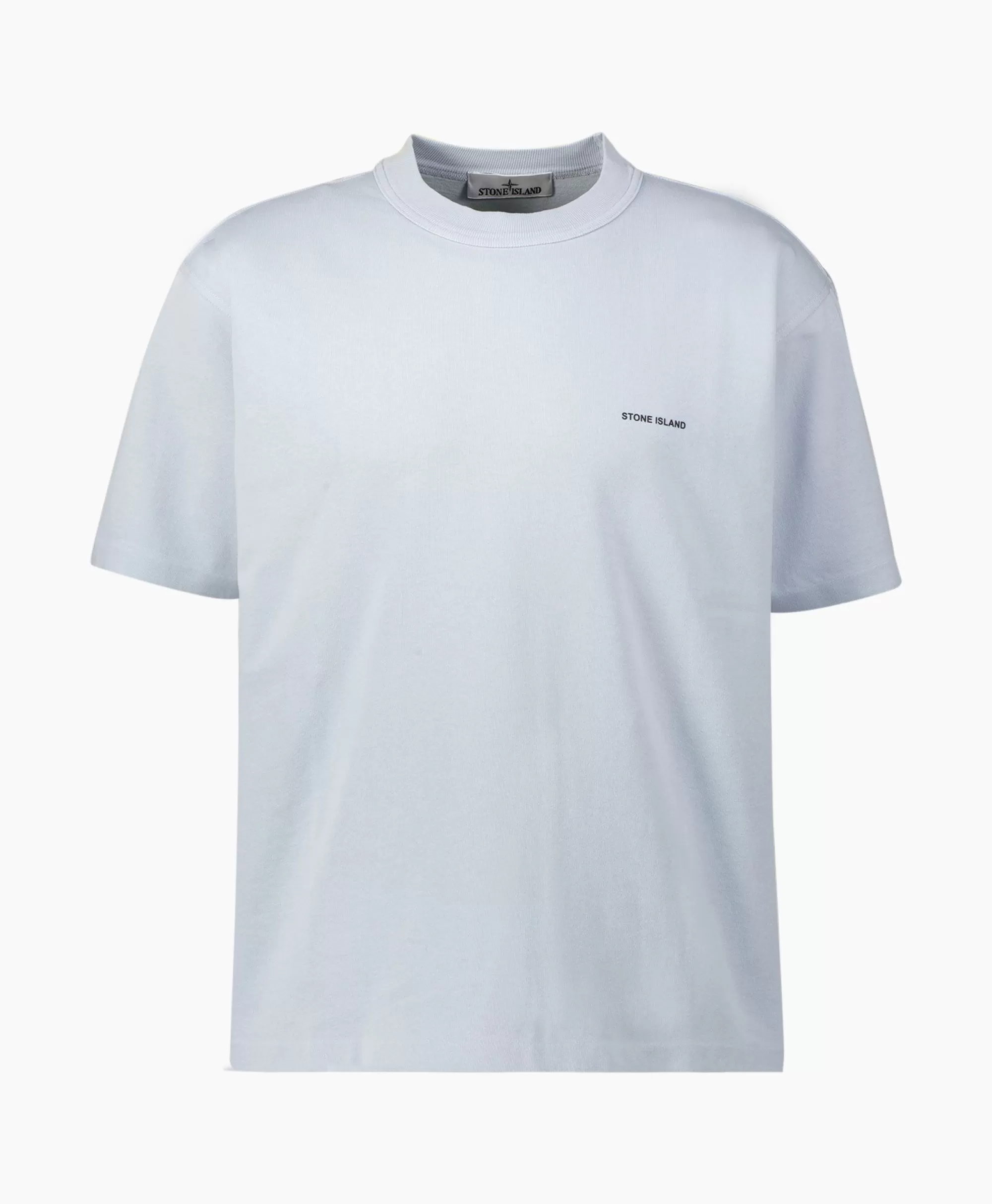 T-Shirts*Stone Island T-Shirt 22379 Licht Blauw