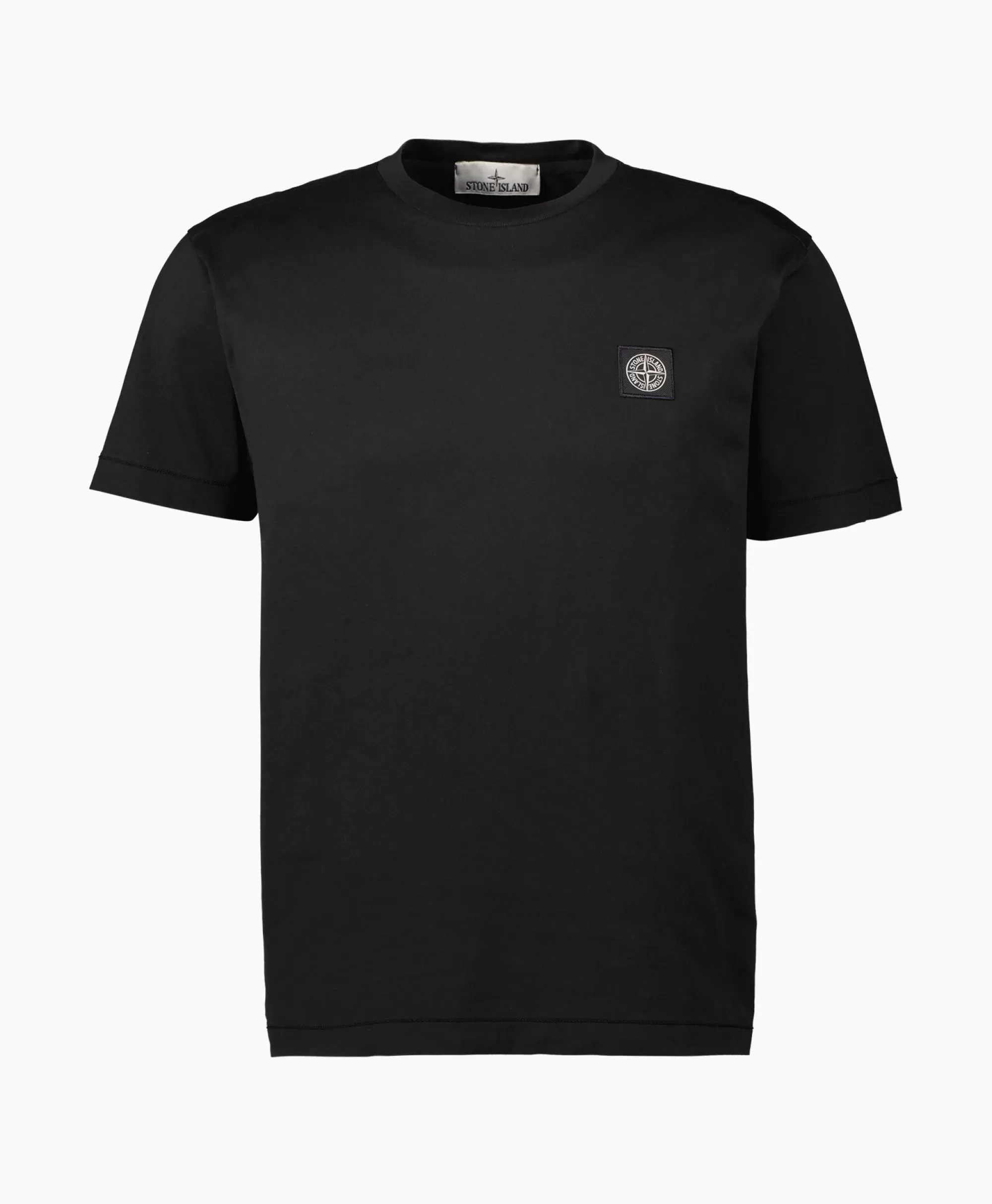 T-Shirts*Stone Island T-Shirt 24113 Zwart