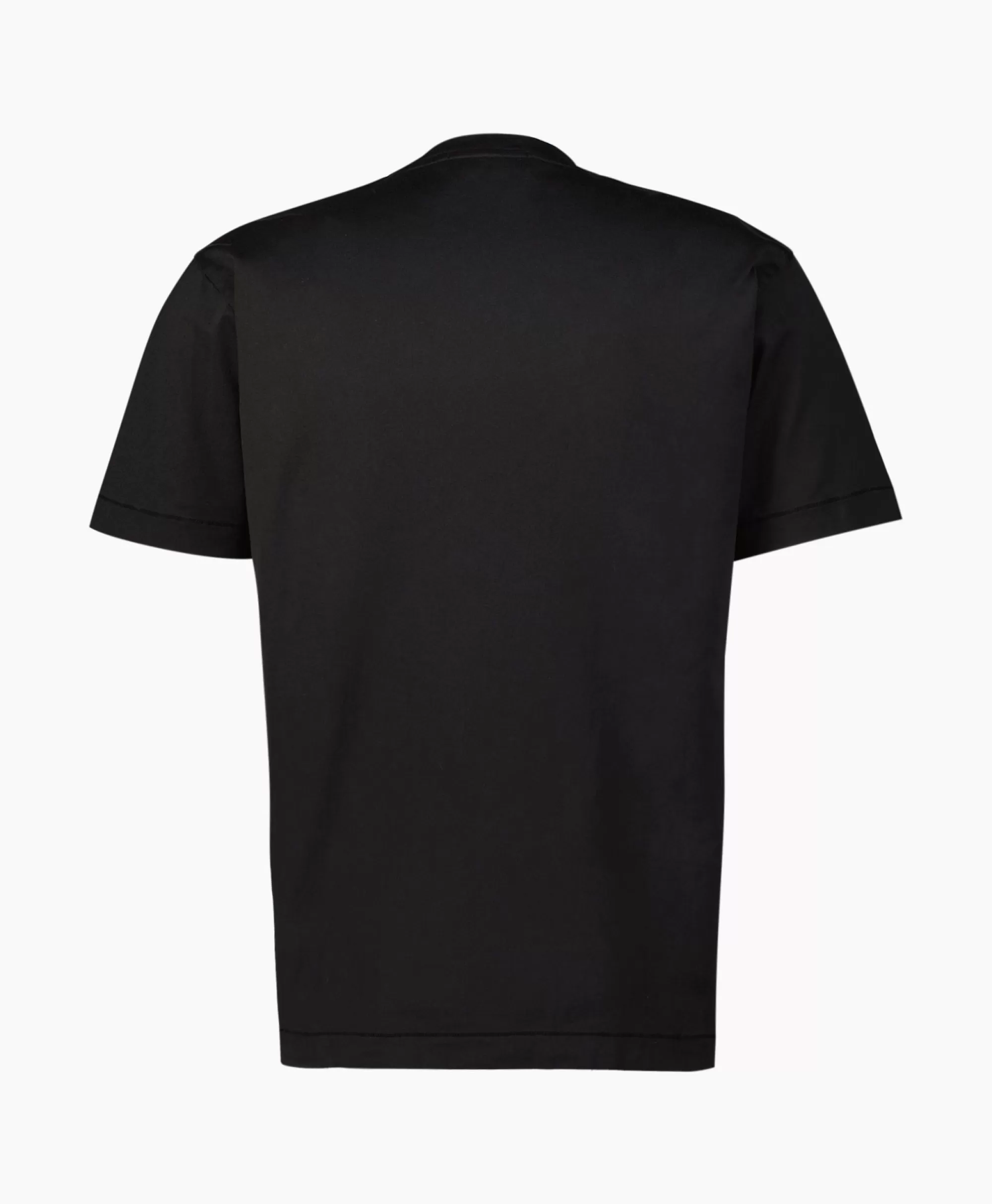 T-Shirts*Stone Island T-Shirt 24113 Zwart