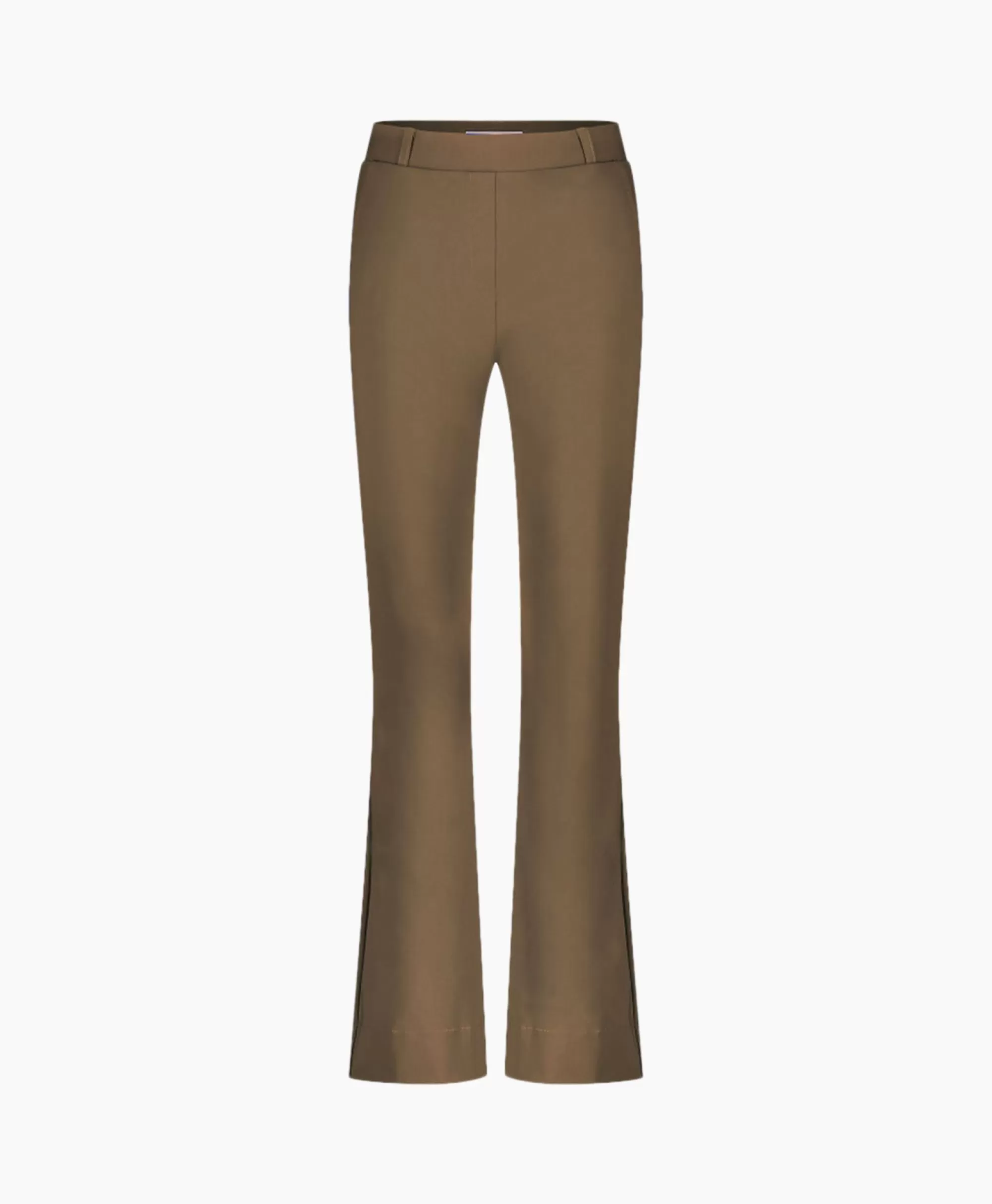 Broeken*Studio Anneloes Broek Flair Bonded Trousers Bruin Dessin