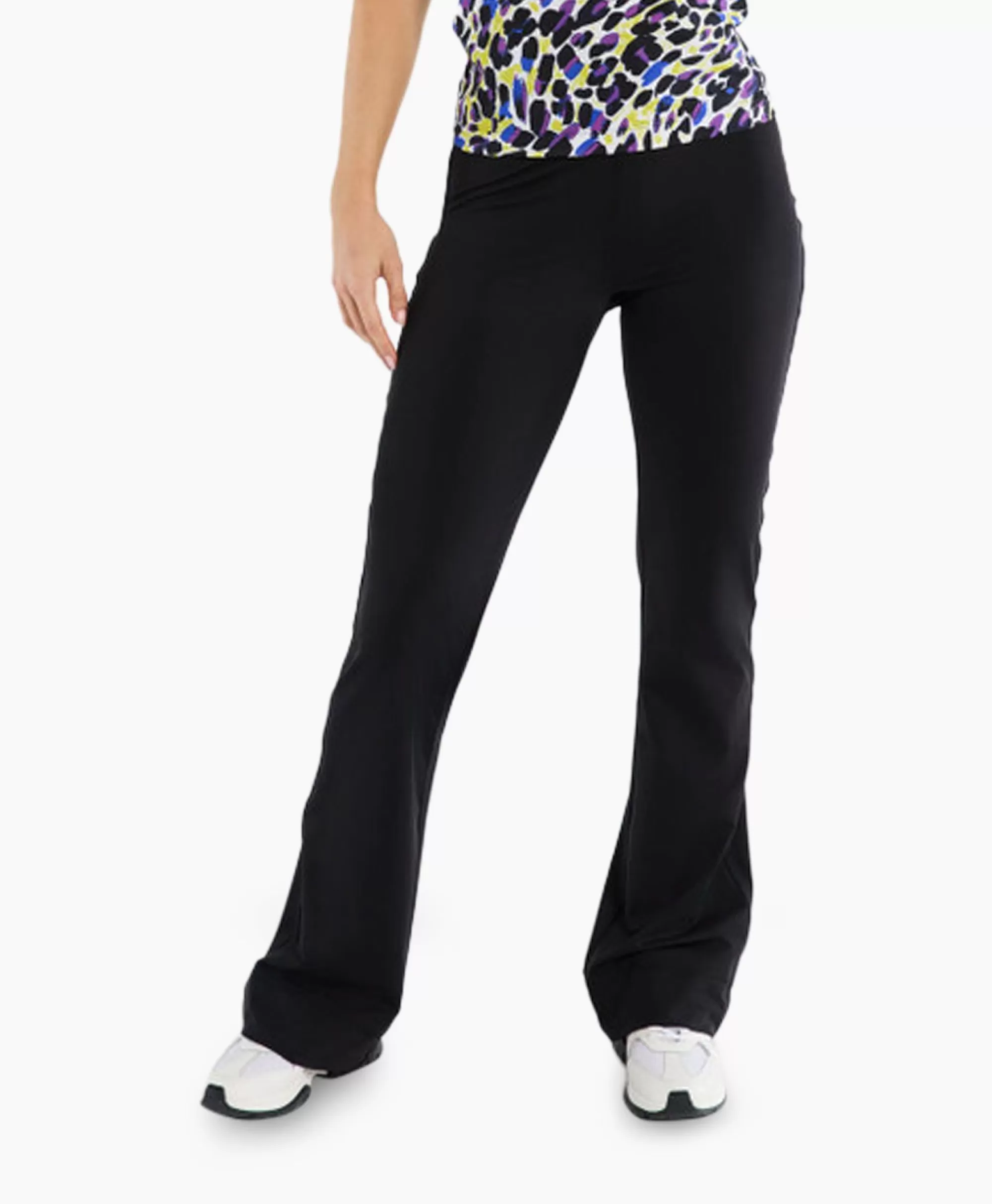 Broeken*Studio Anneloes Broek Sa Sport Flair Trousers Zwart Dessin