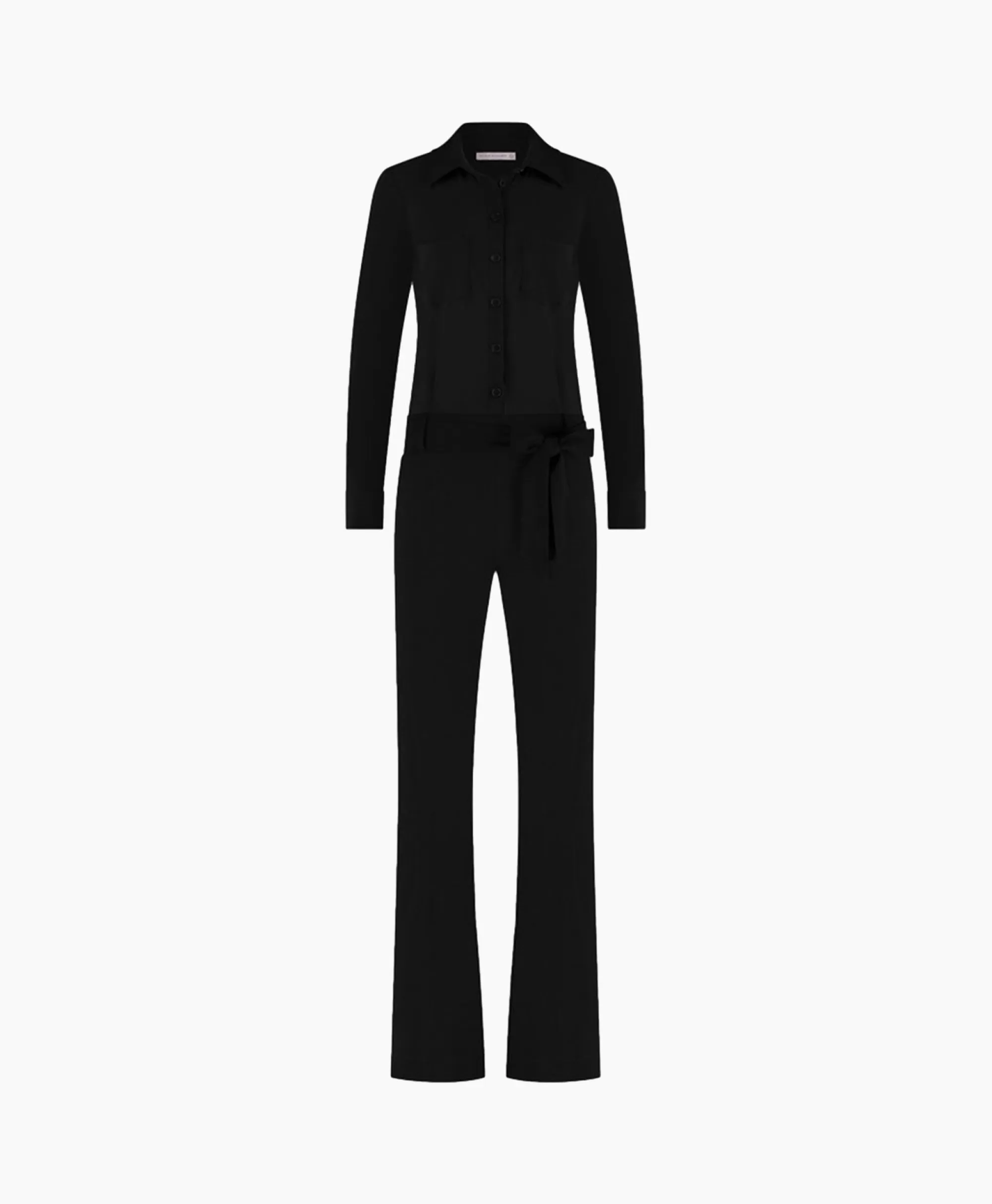 Jumpsuits*Studio Anneloes Jumpsuit Angel Ls Zwart Dessin