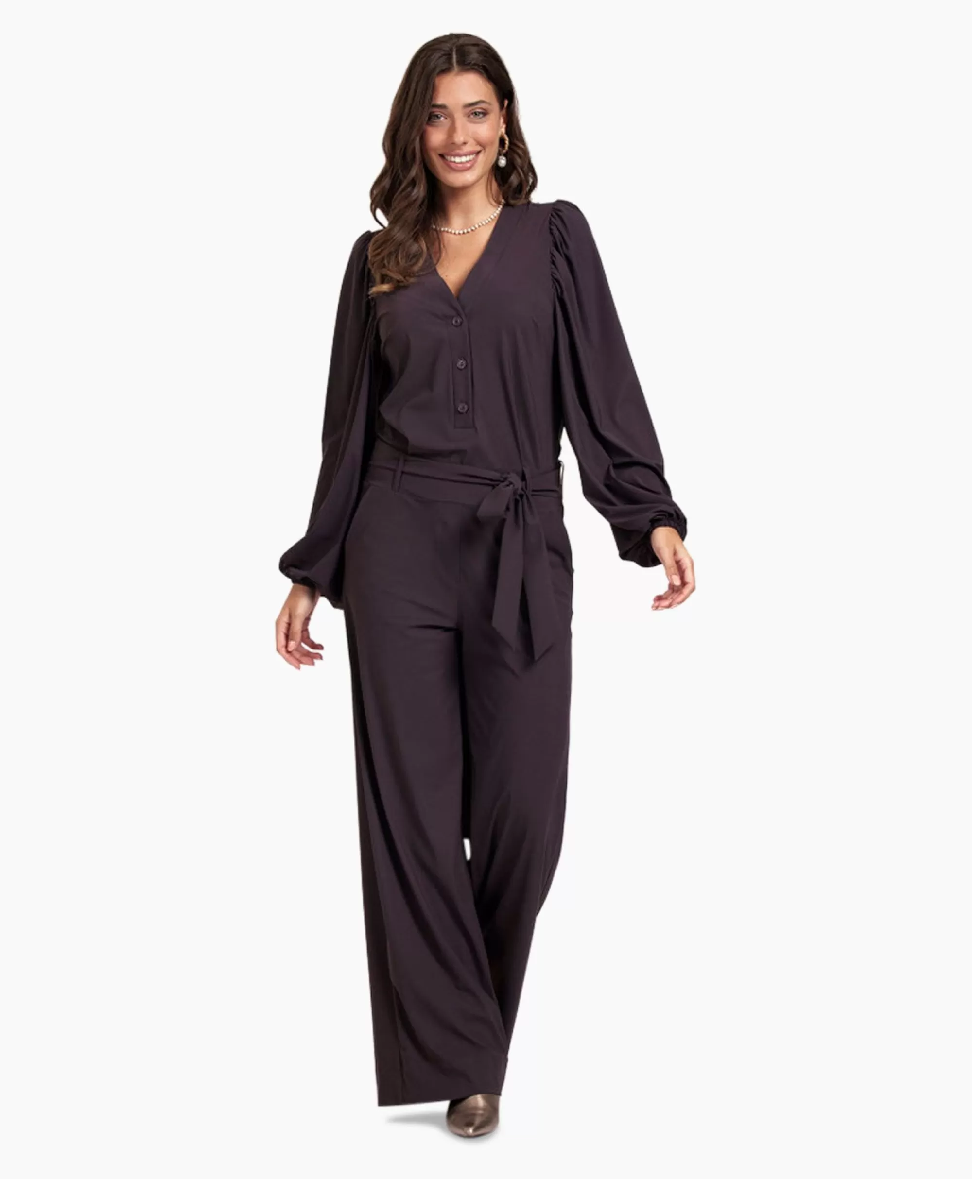 Jumpsuits*Studio Anneloes Jumpsuit Cherie Bruin