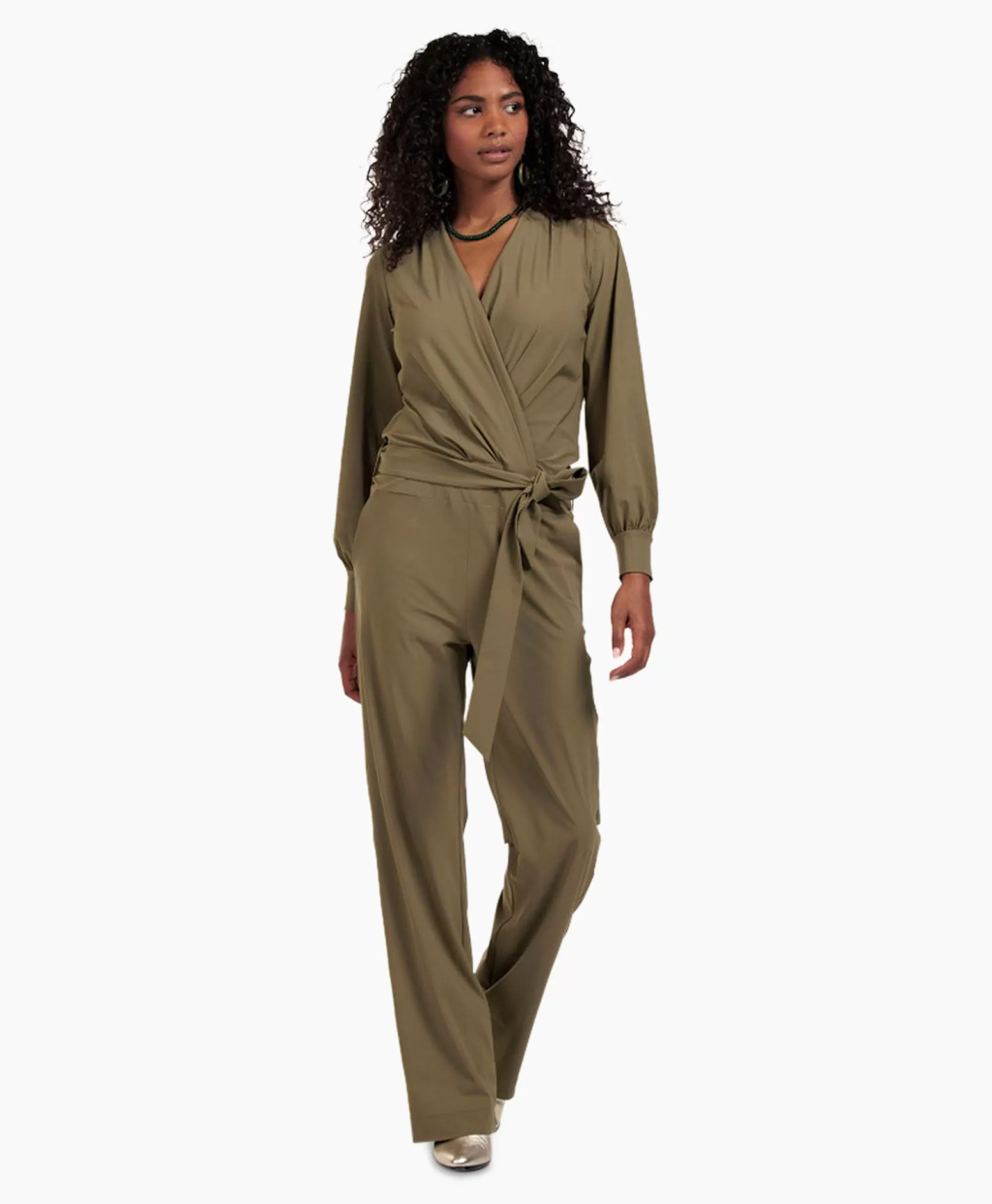 Jumpsuits*Studio Anneloes Jumpsuit Feda Bruin Dessin