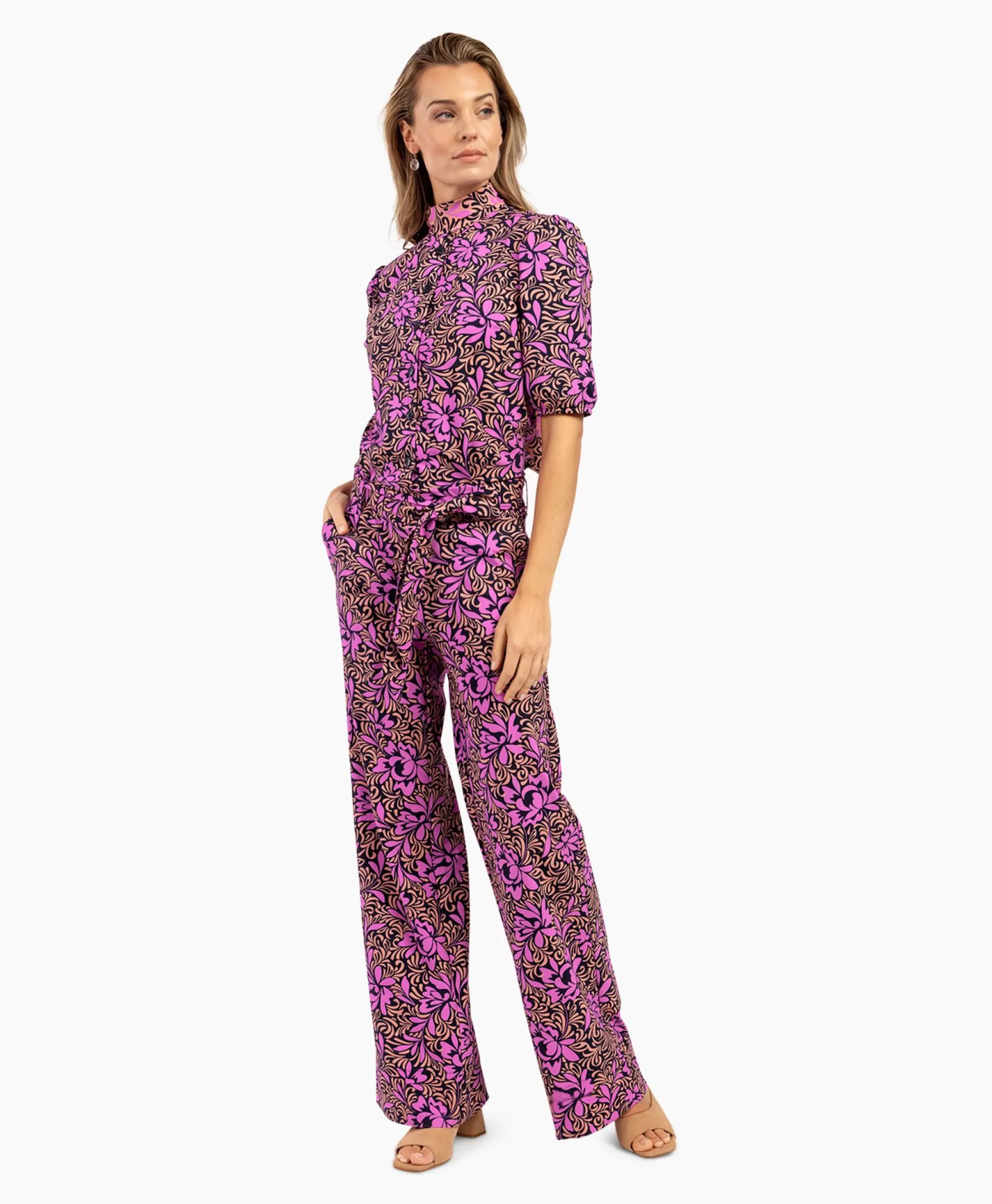 Jumpsuits*Studio Anneloes Jumpsuit Lyra Bloom Combo L