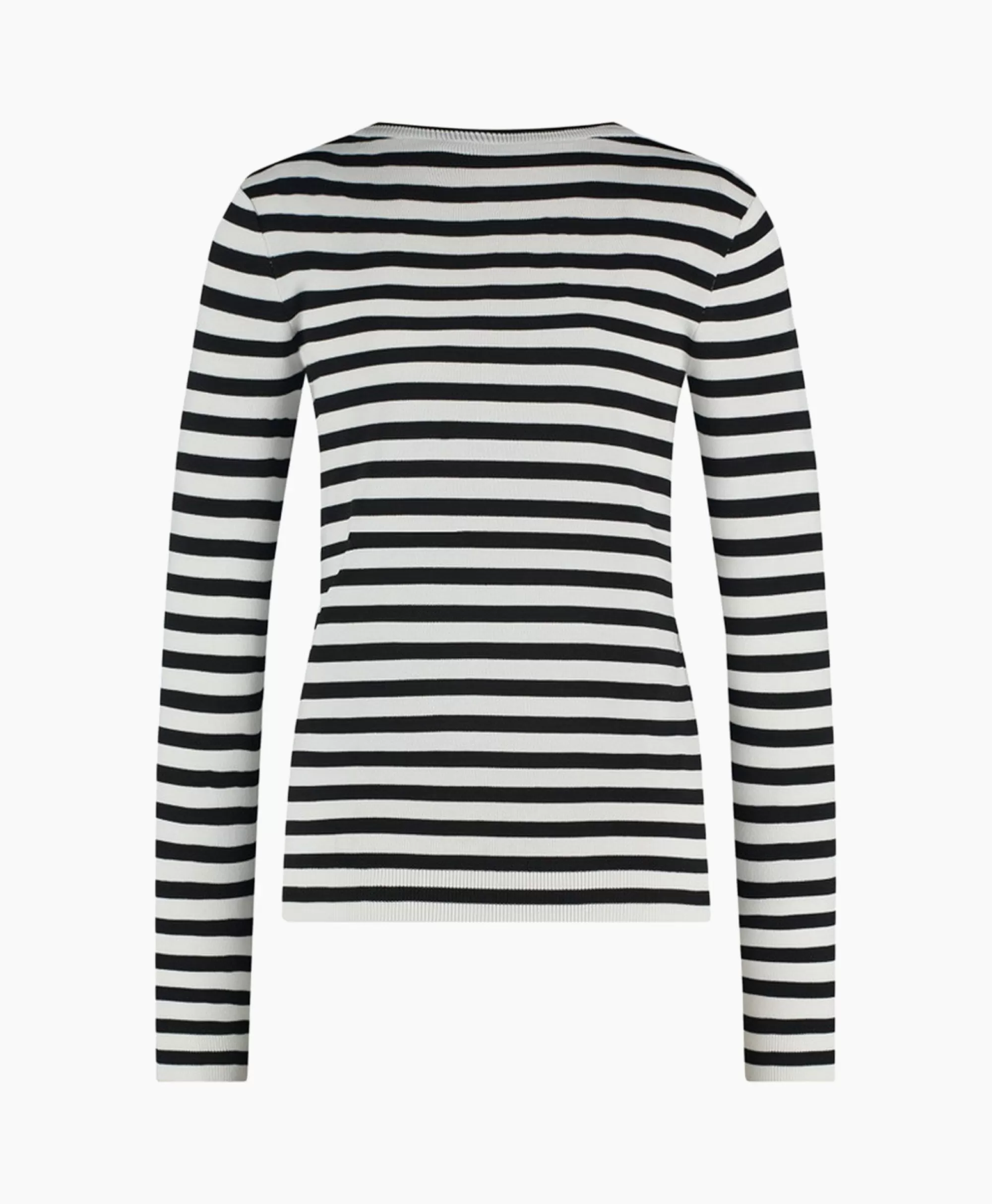 Truien*Studio Anneloes Pullover Luna Stripe Ecru