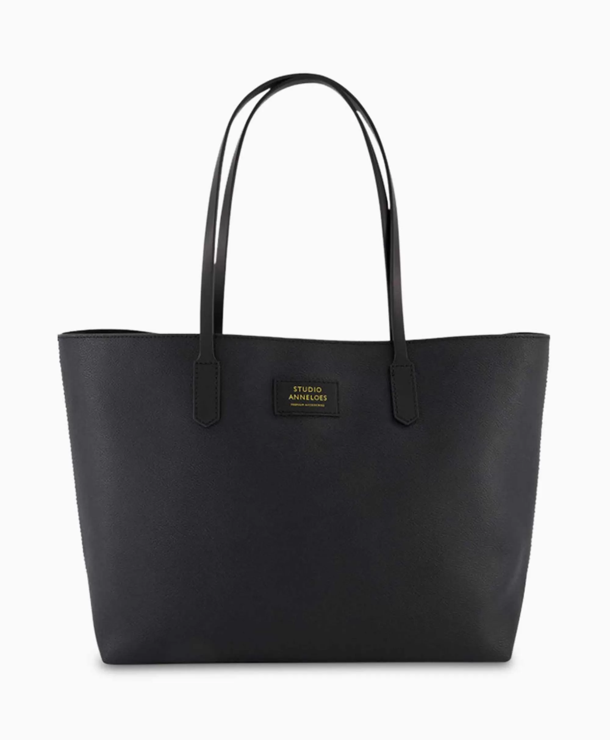 Tassen*Studio Anneloes Sneaker Shopper Sa Solid Zwart