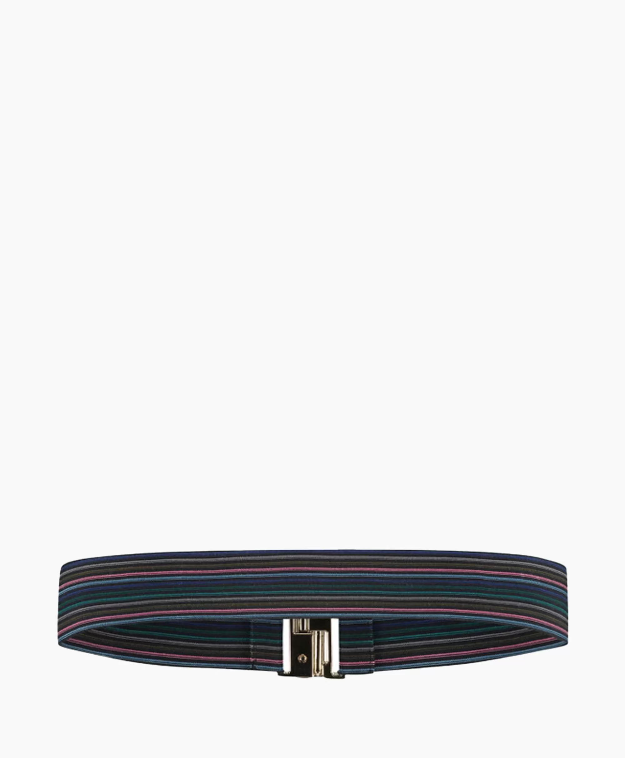 Riemen*Studio Anneloes Tas Sa Elastic Stripe Belt Donker Blauw