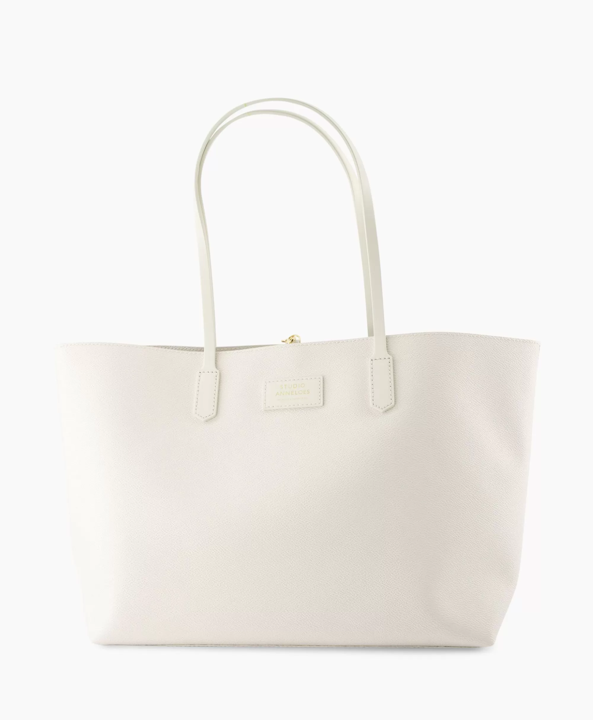 Tassen*Studio Anneloes Tas Shopper Sa Solid Off White