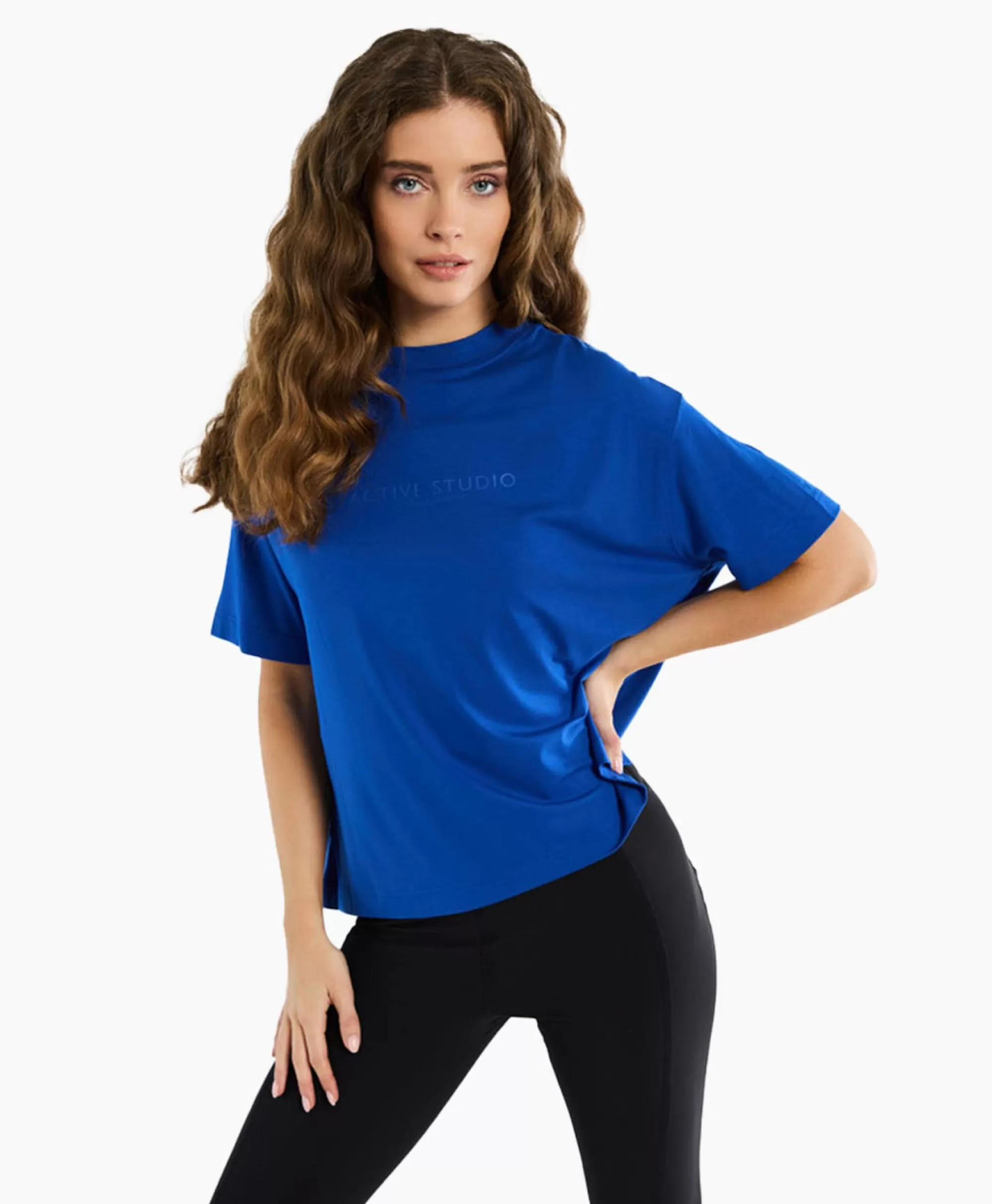 T-Shirts & Tops*Studio Anneloes Top & T-Shirt Dani Sport Tee Blauw