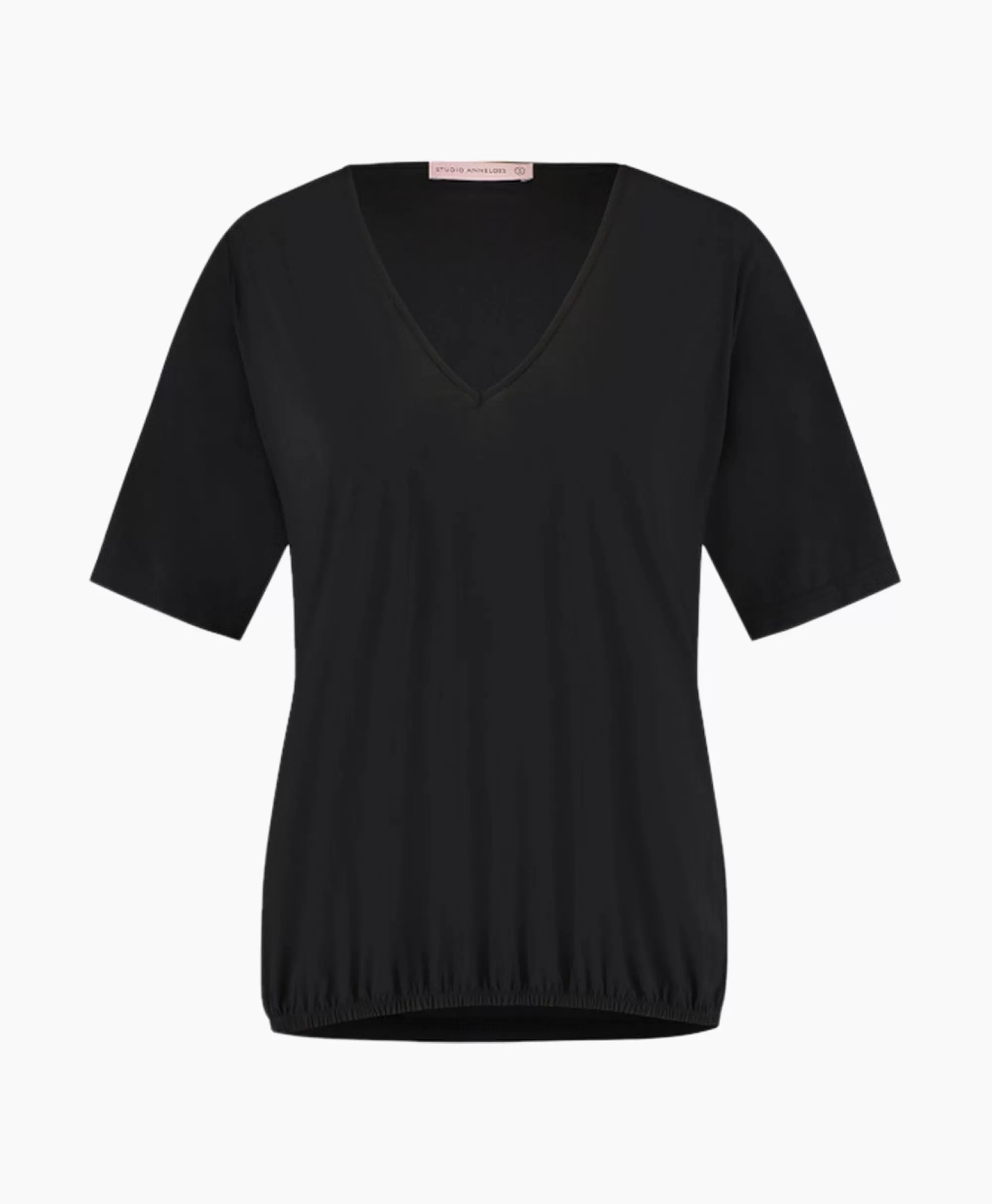 T-Shirts & Tops*Studio Anneloes Top & T-Shirt Vicky Shirt Zwart Dessin