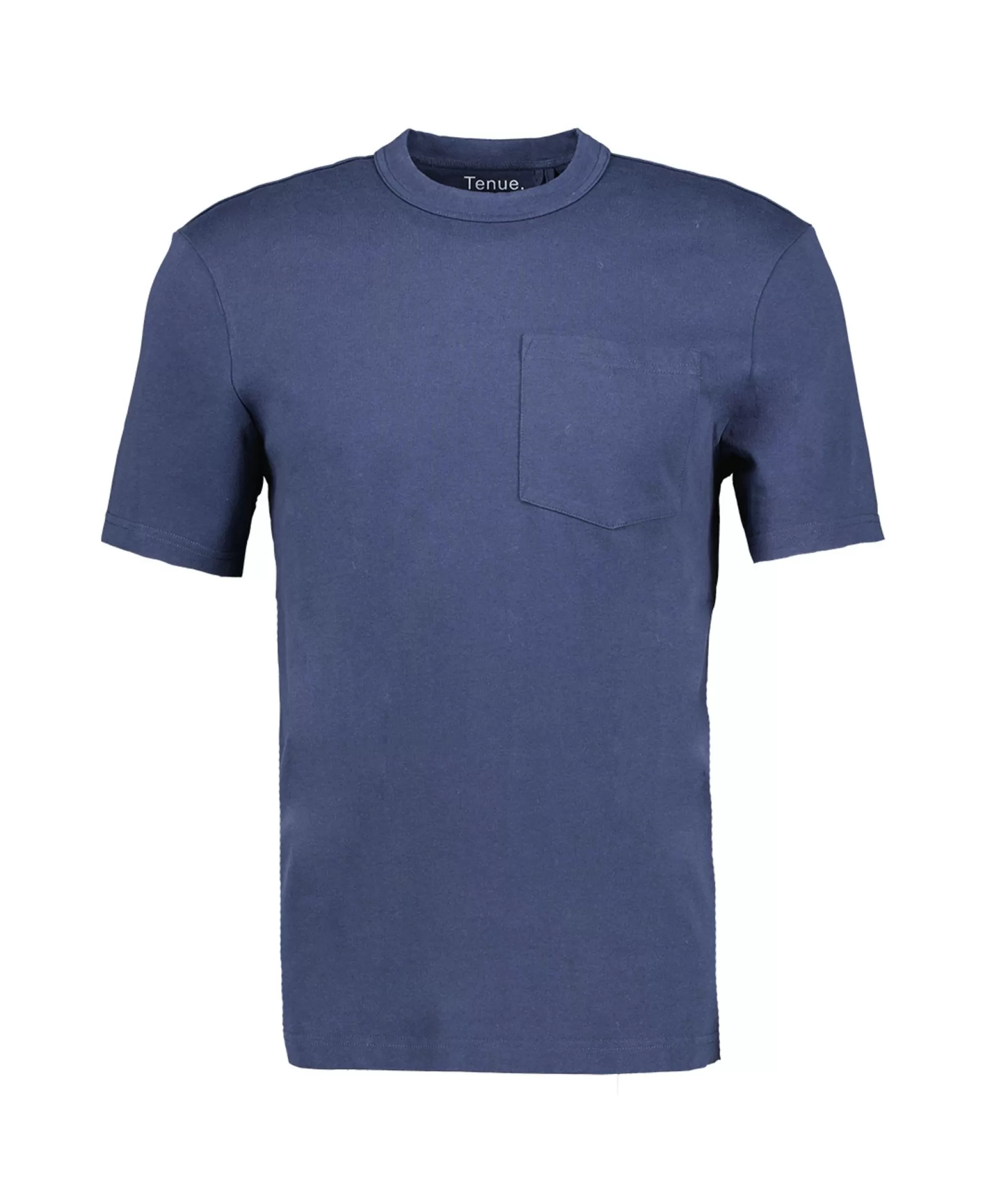 T-Shirts*Tenue. T-Shirt Korte Mouw John Blauw