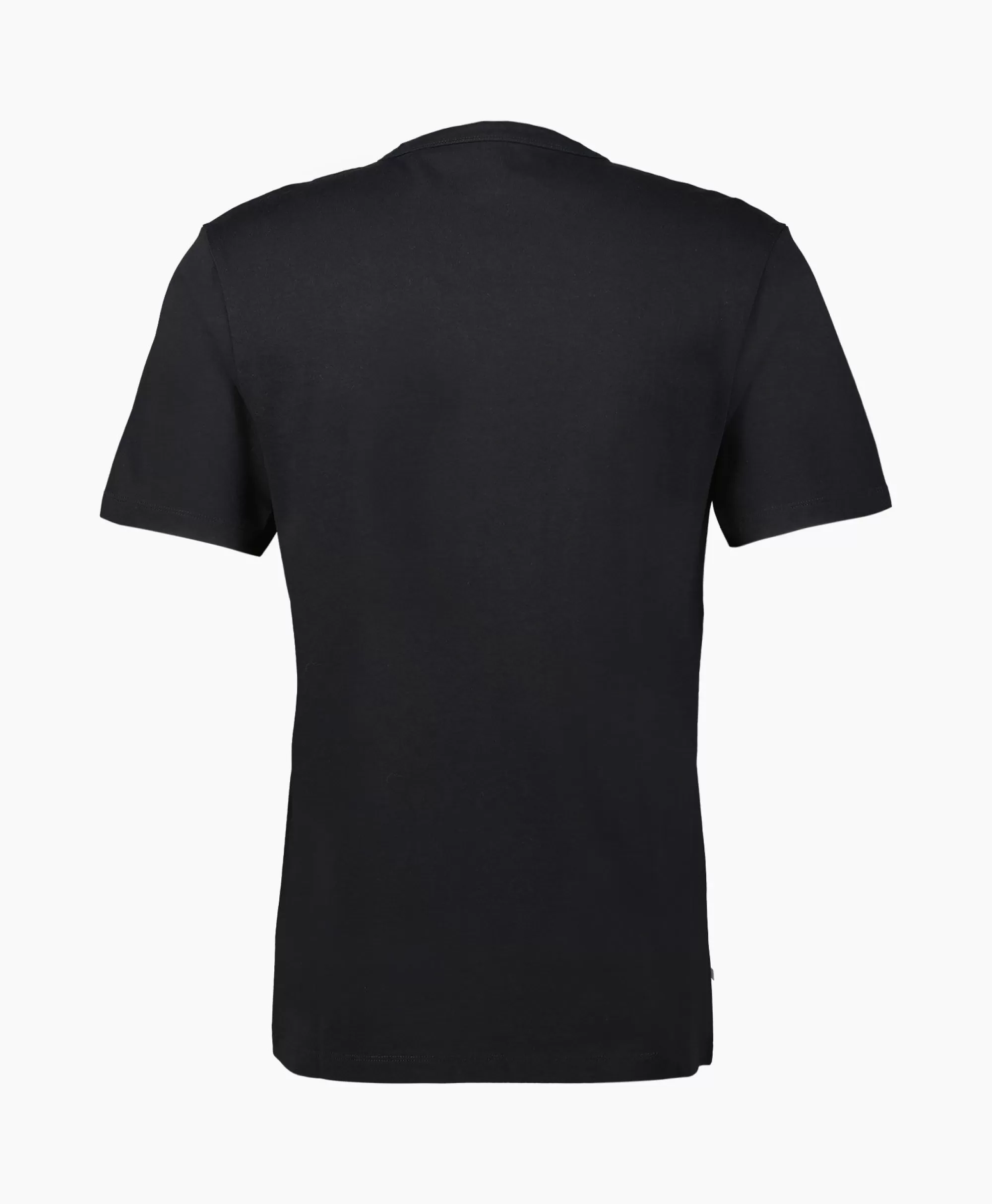 T-Shirts*Tenue. T-Shirt Korte Mouw John Pocket Tee Zwart