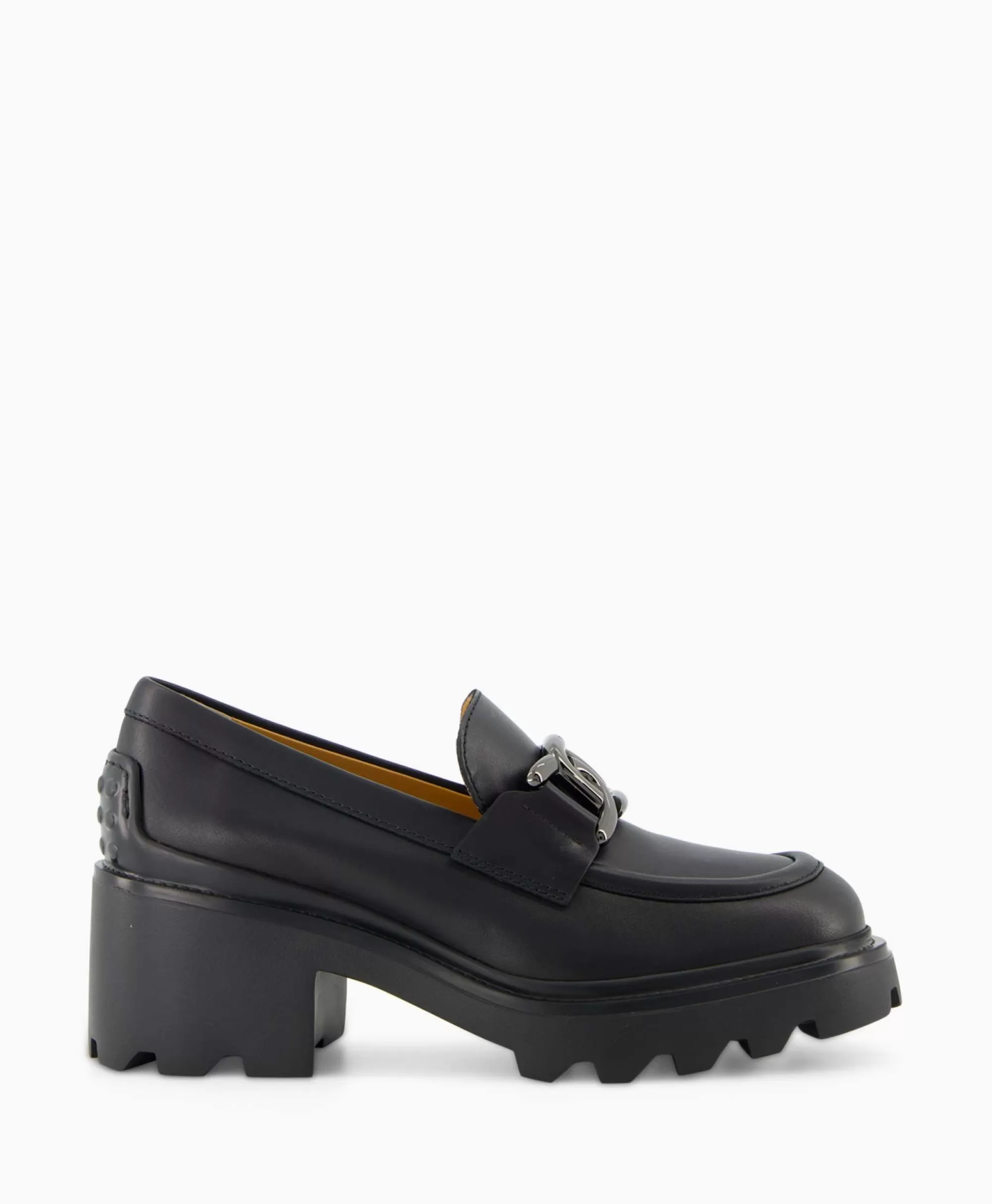 Instappers*Tod's Tod'S Tod'S Loafer Gomma Carro Zwart