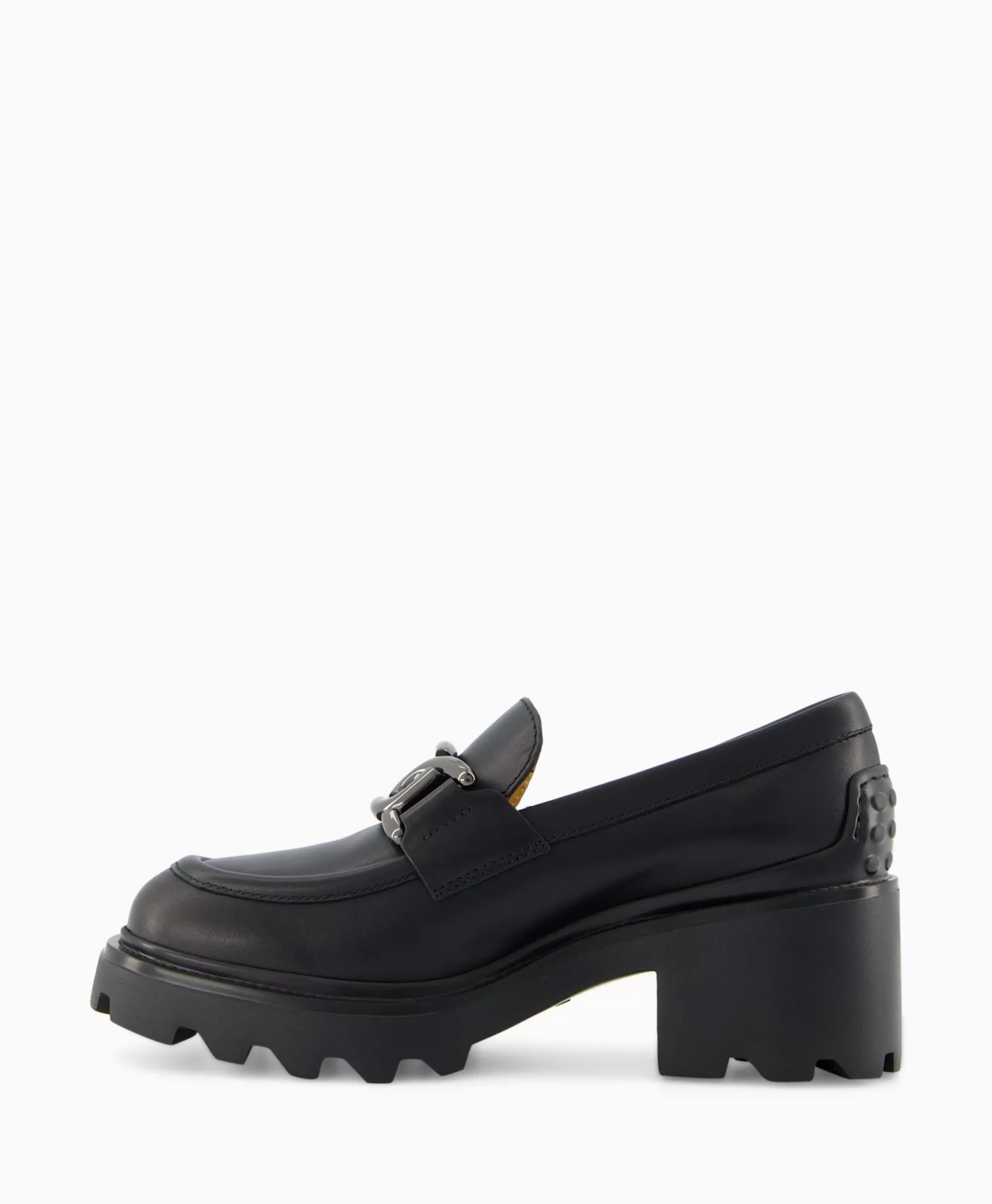 Instappers*Tod's Tod'S Tod'S Loafer Gomma Carro Zwart