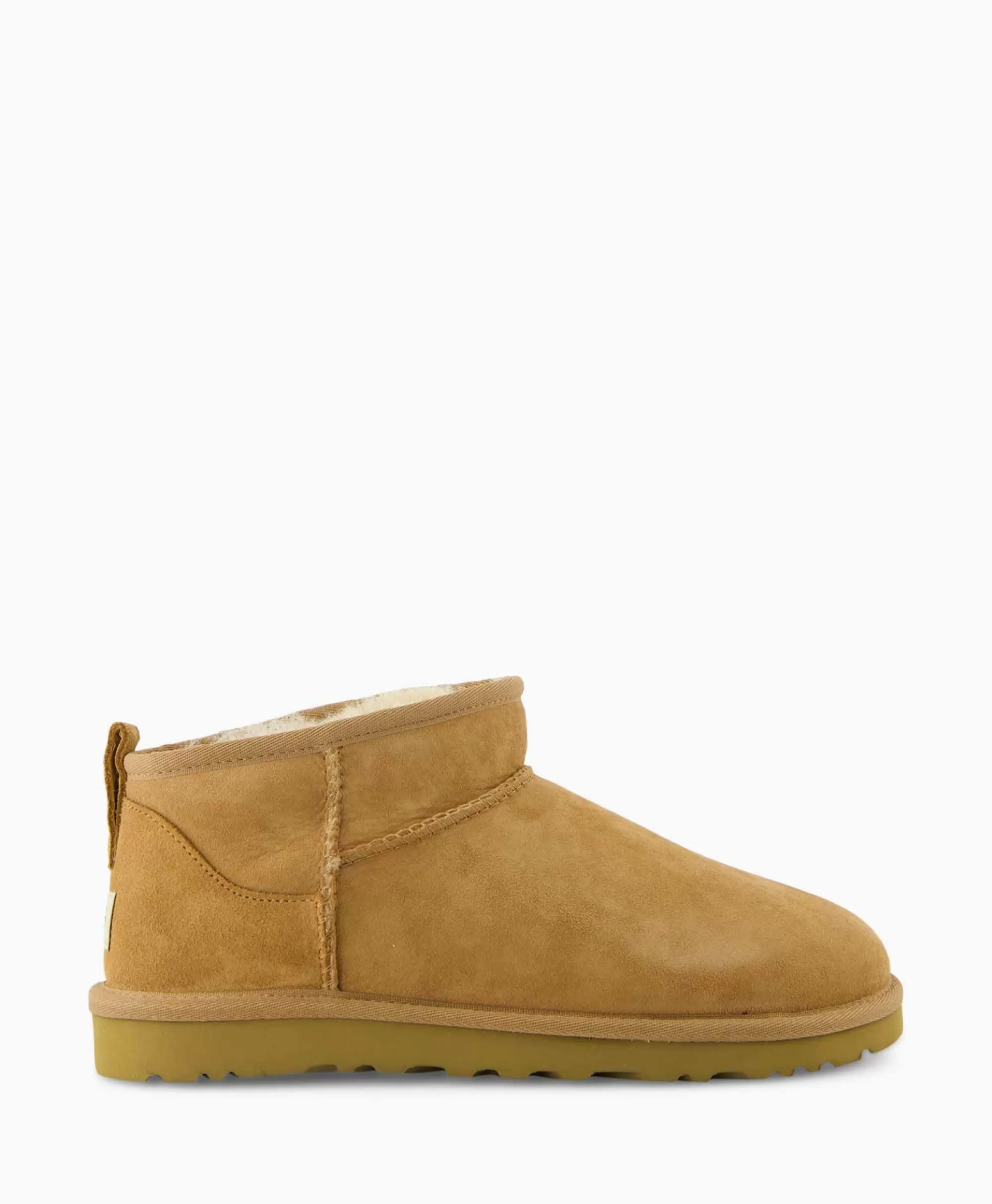 Laarzen*Ugg Enkellaars Classic Ultra Mini Cognac