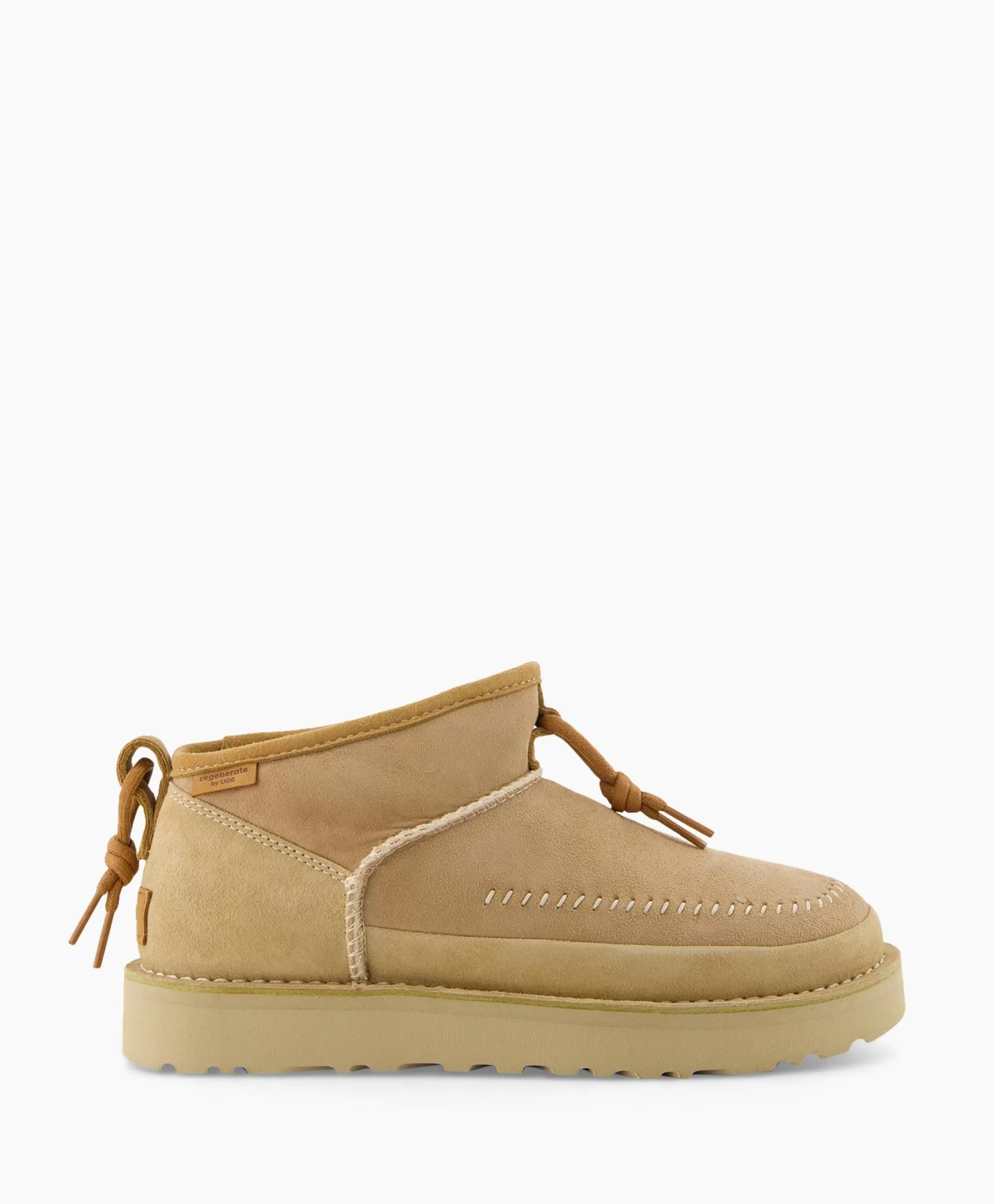 Laarzen*Ugg Enkellaars W Ultra Mini Crafted Regenerate Beige