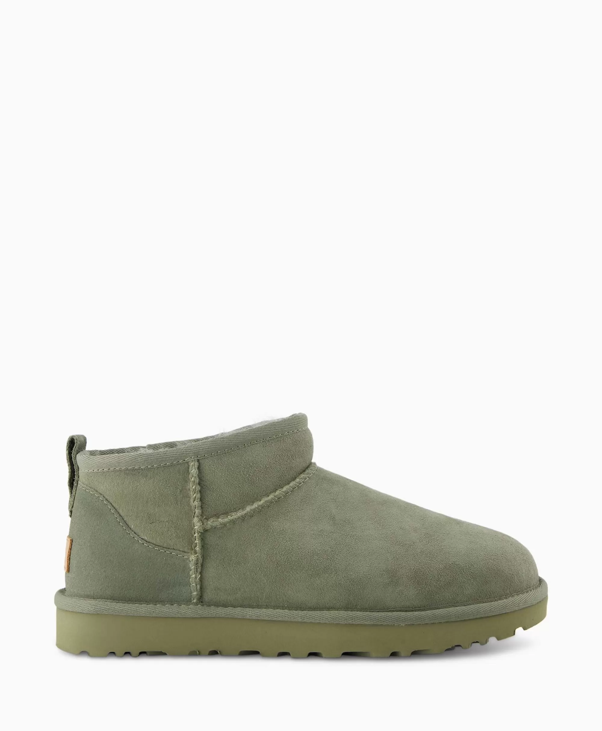 Laarzen*Ugg Enkellaars Winterboot Classic Ultra Mini Khaki