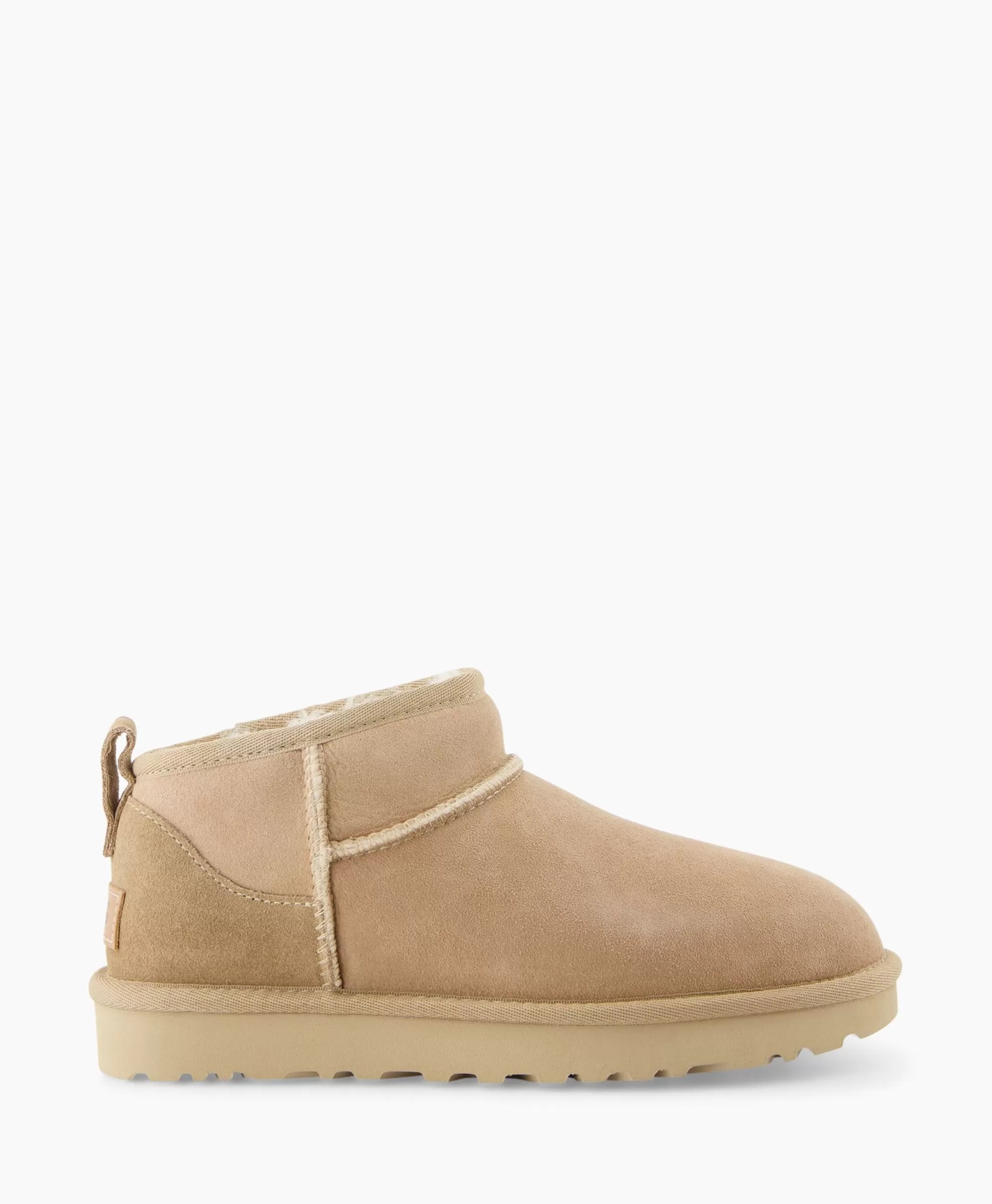 Laarzen*Ugg Enkellaars Winterboot Classic Ultra Mini Zand