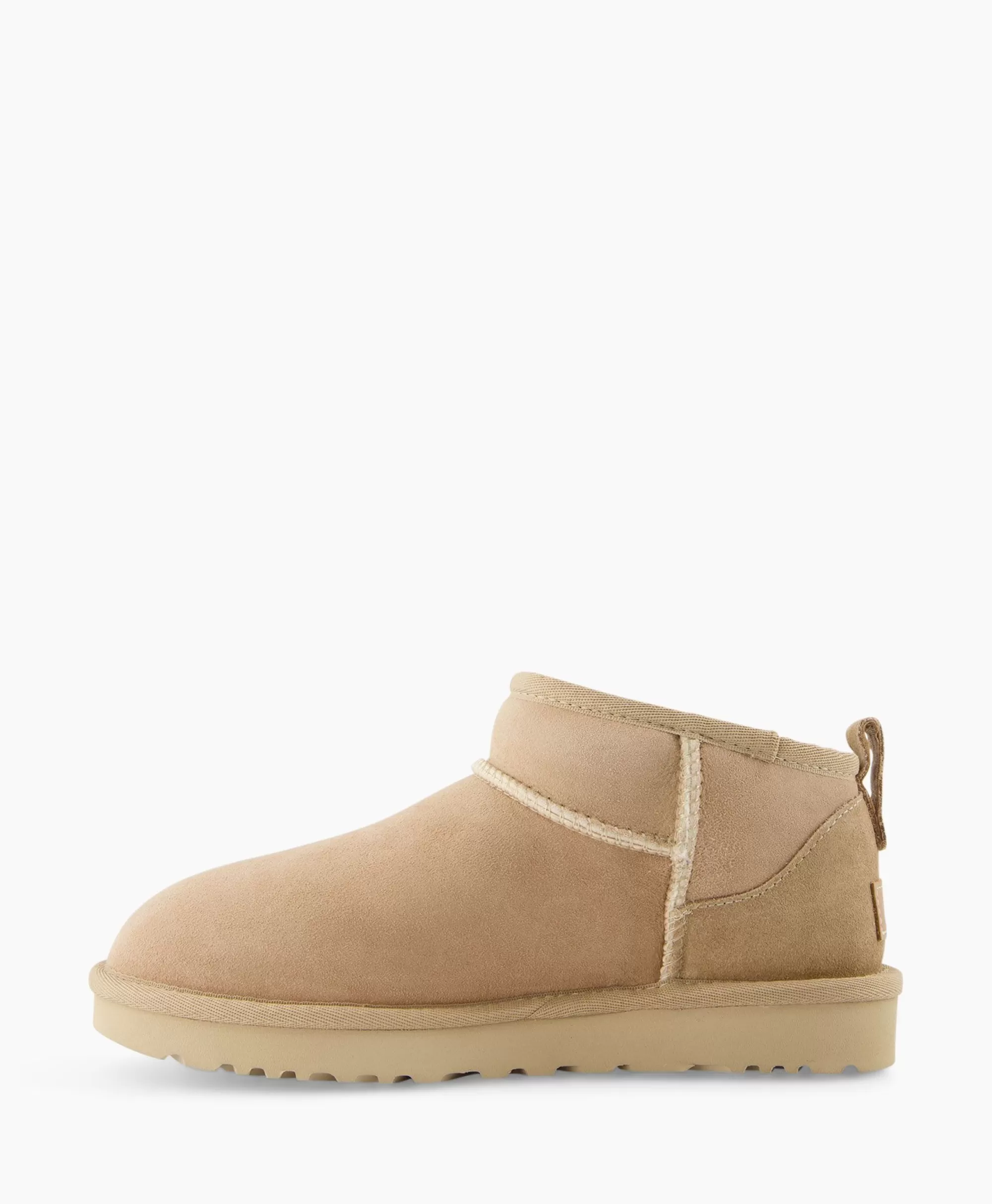 Laarzen*Ugg Enkellaars Winterboot Classic Ultra Mini Zand