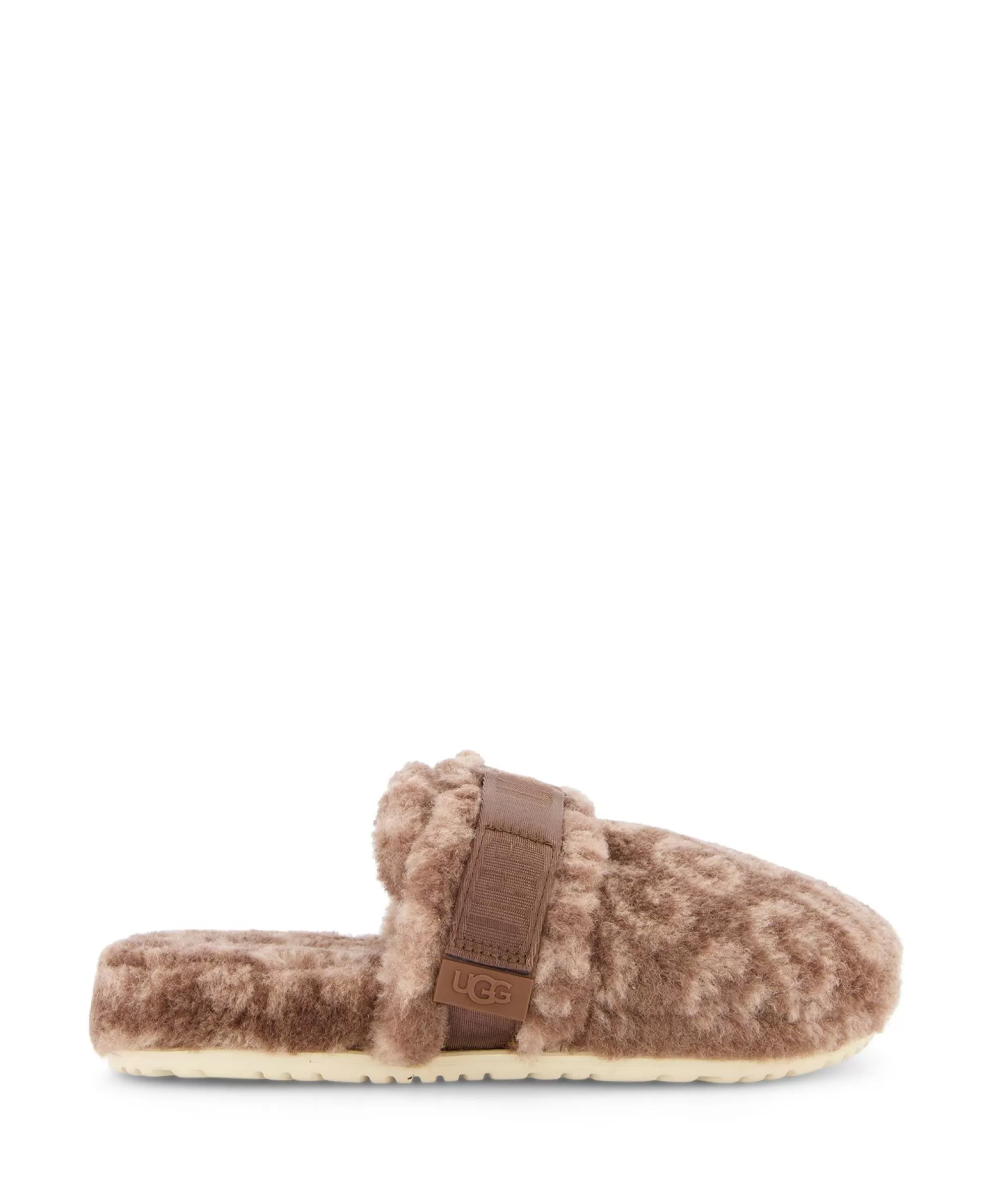 Pantoffels*Ugg Pantoffel M Fluff It Pop Bruin