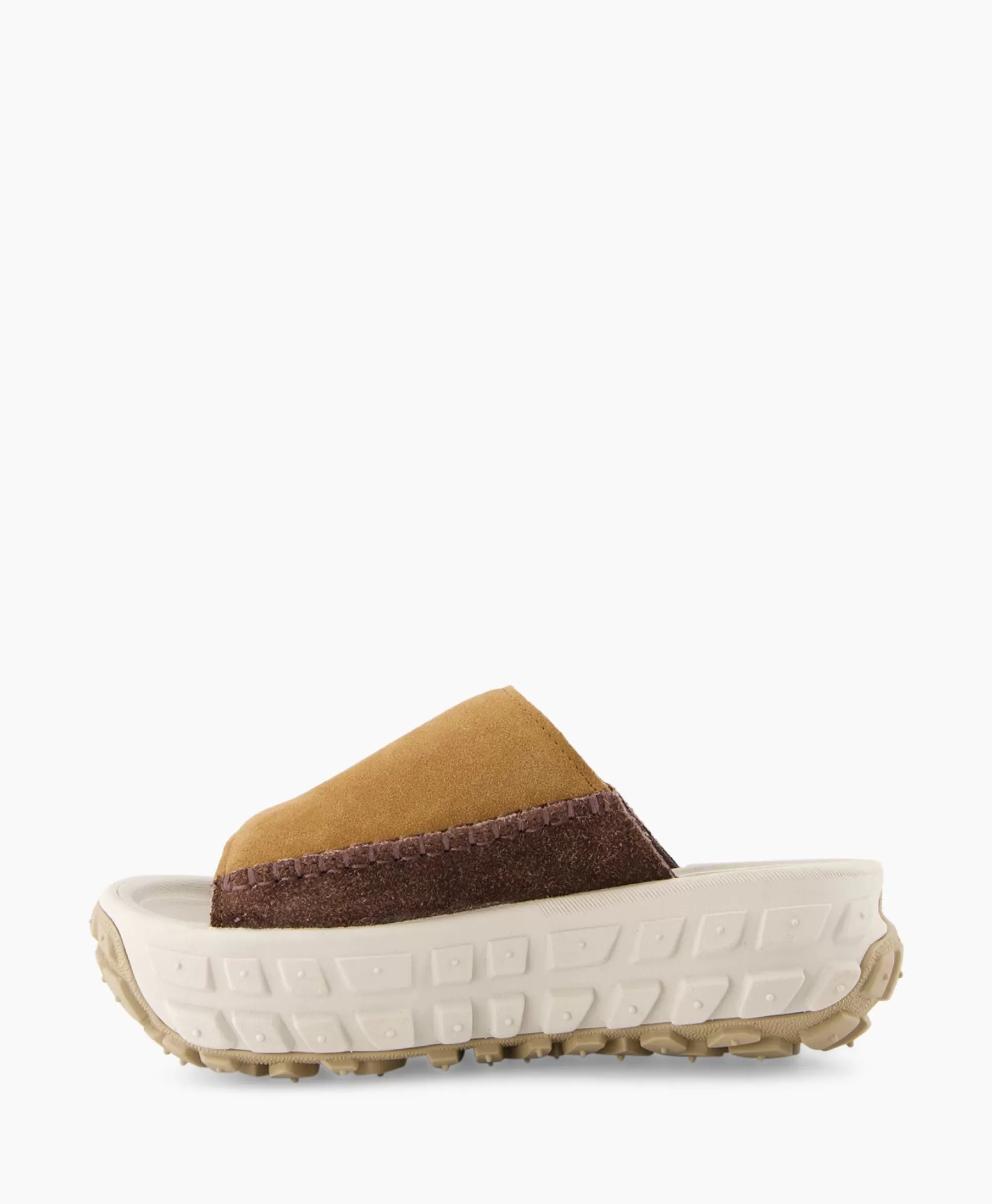 Sandalen*Ugg Sandaal Zonder Hak W Venture Daze Slide Licht Bruin