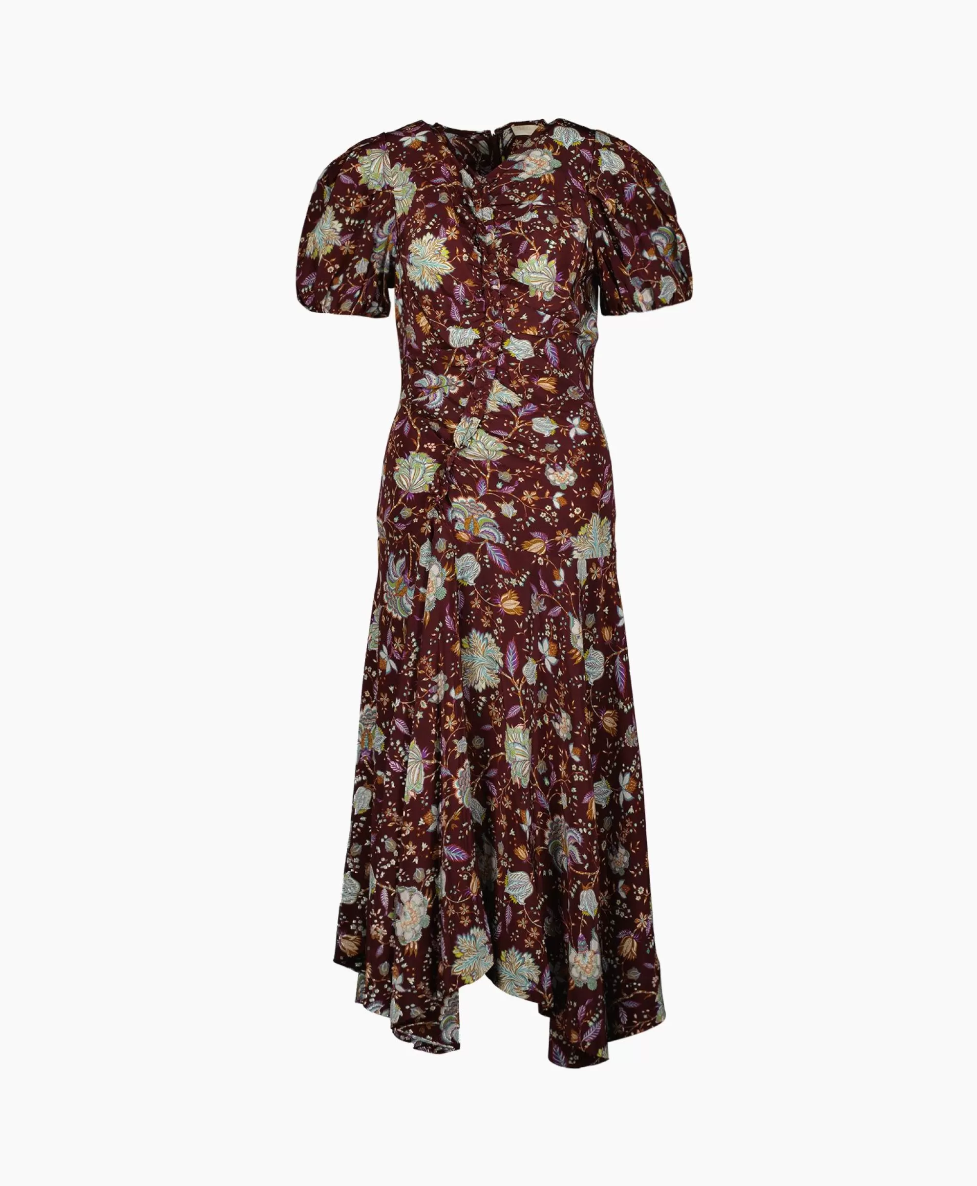 Jurken*Ulla Johnson Maxi Jurk Heleen Bordeaux