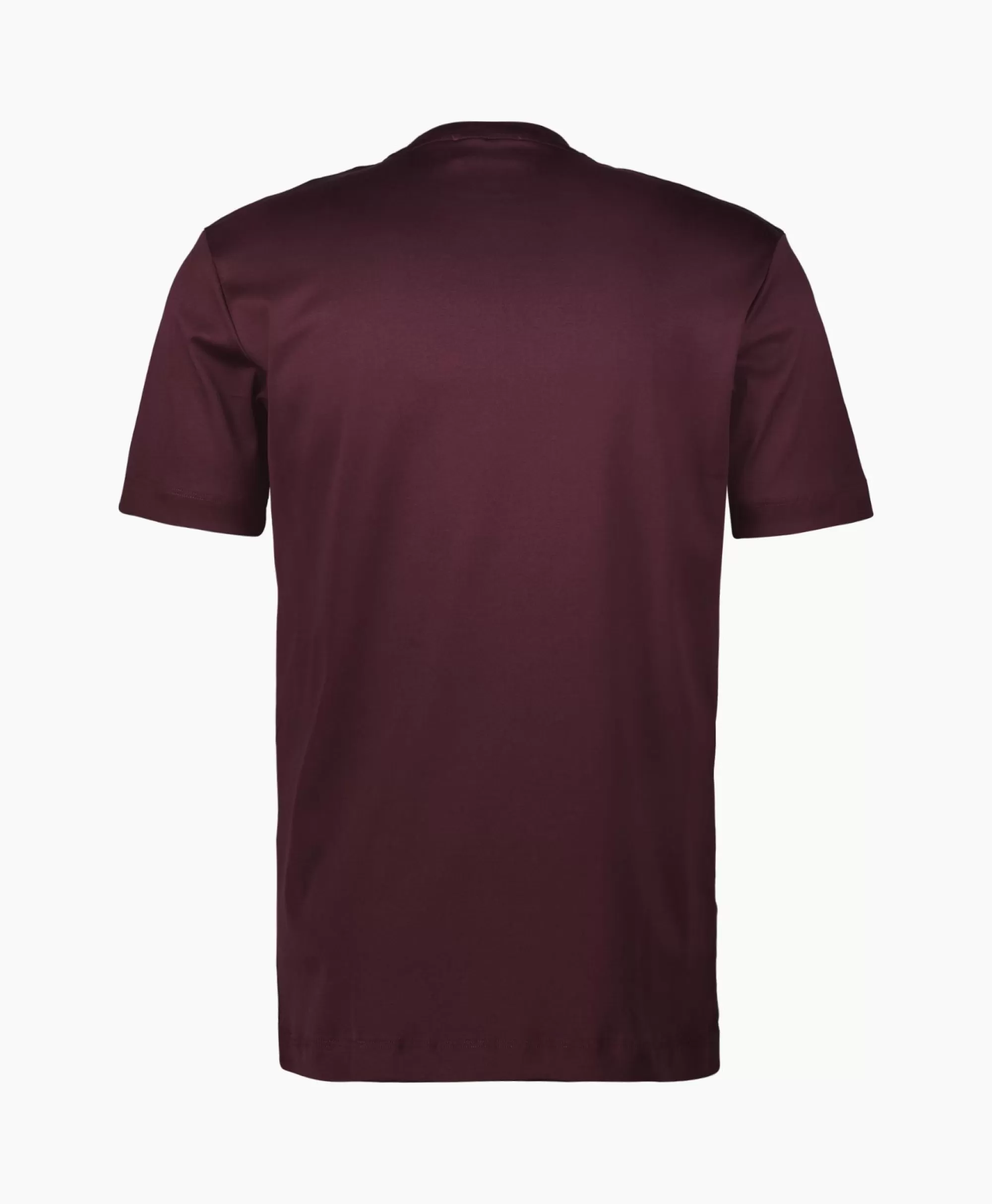 T-Shirts*Valenza T-Shirt Interlock Supima Bordeaux