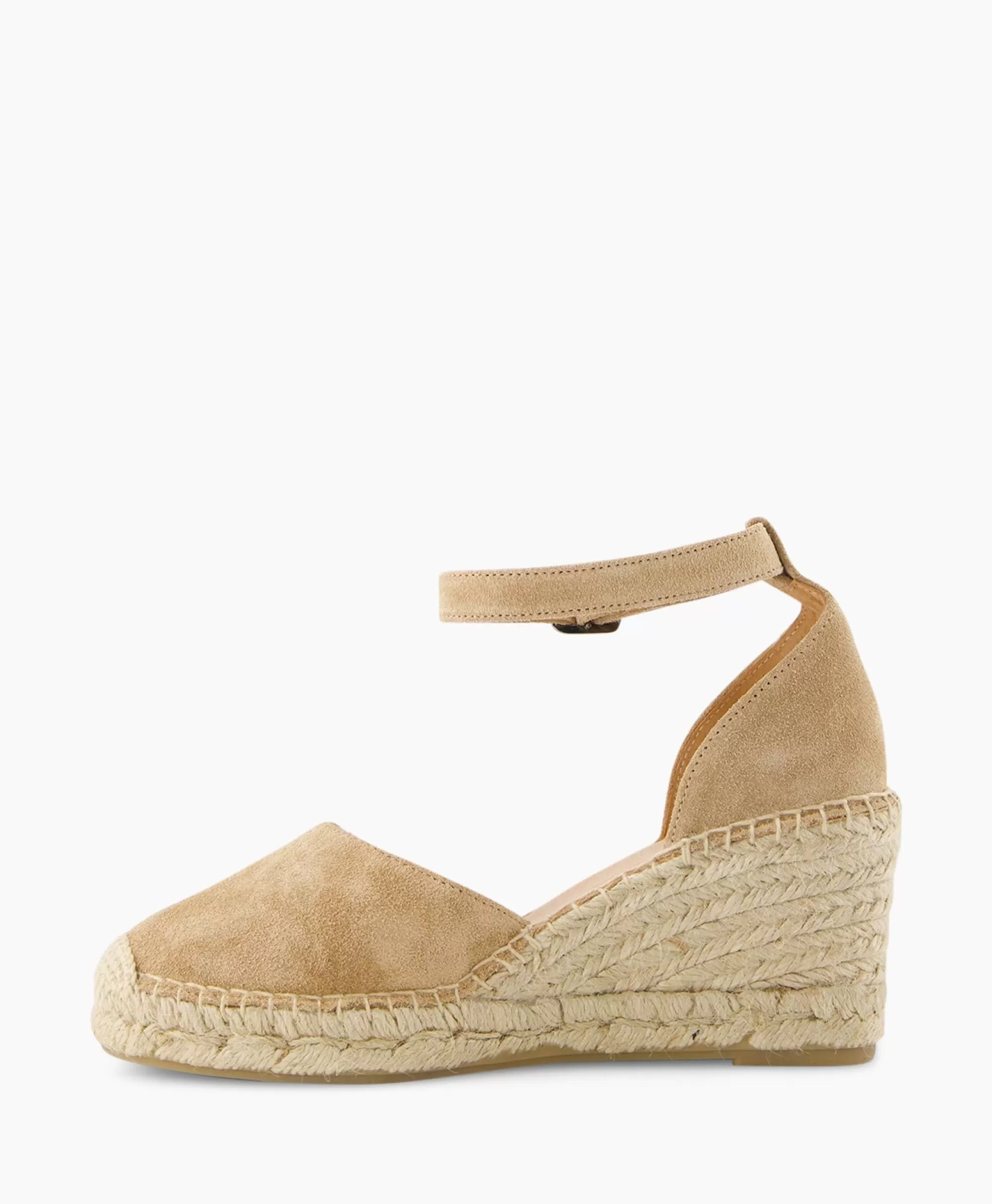 Instappers*Via Vai Espadrille Flora Braid Beige