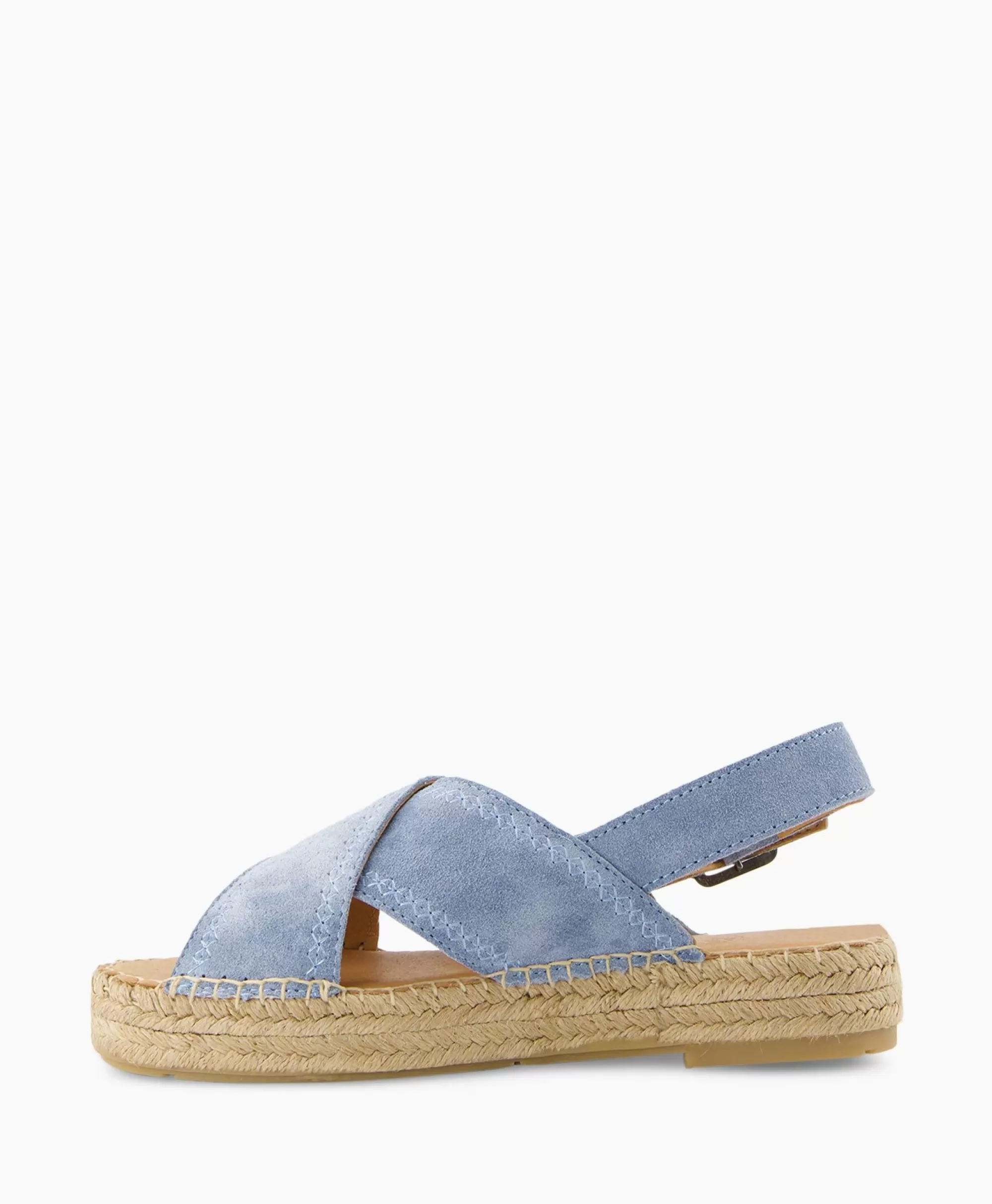 Instappers*Via Vai Espadrille Mondi Sun Blauw