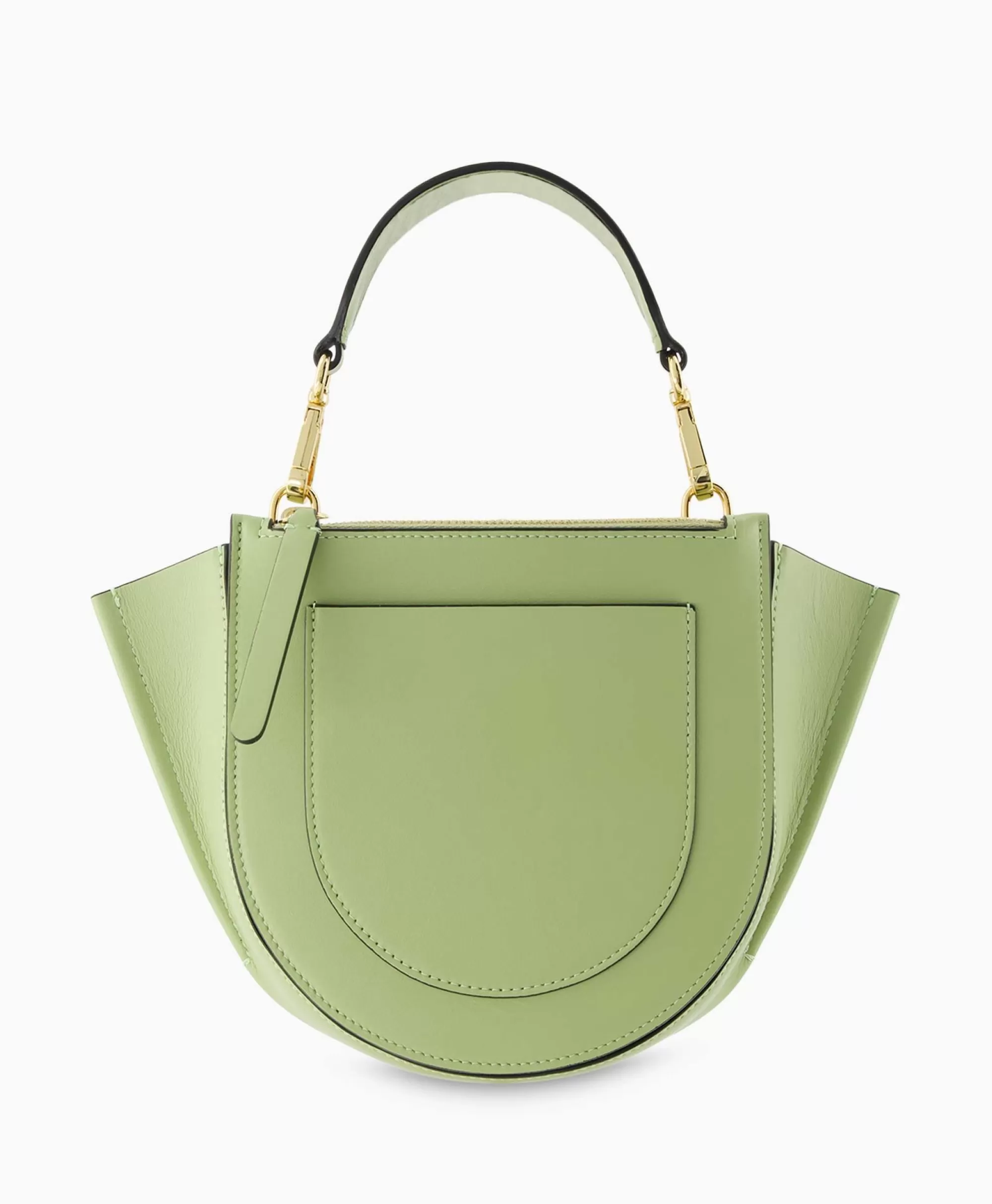 Tassen*Wandler Crossbody Tas Hortensia Mini Licht Groen