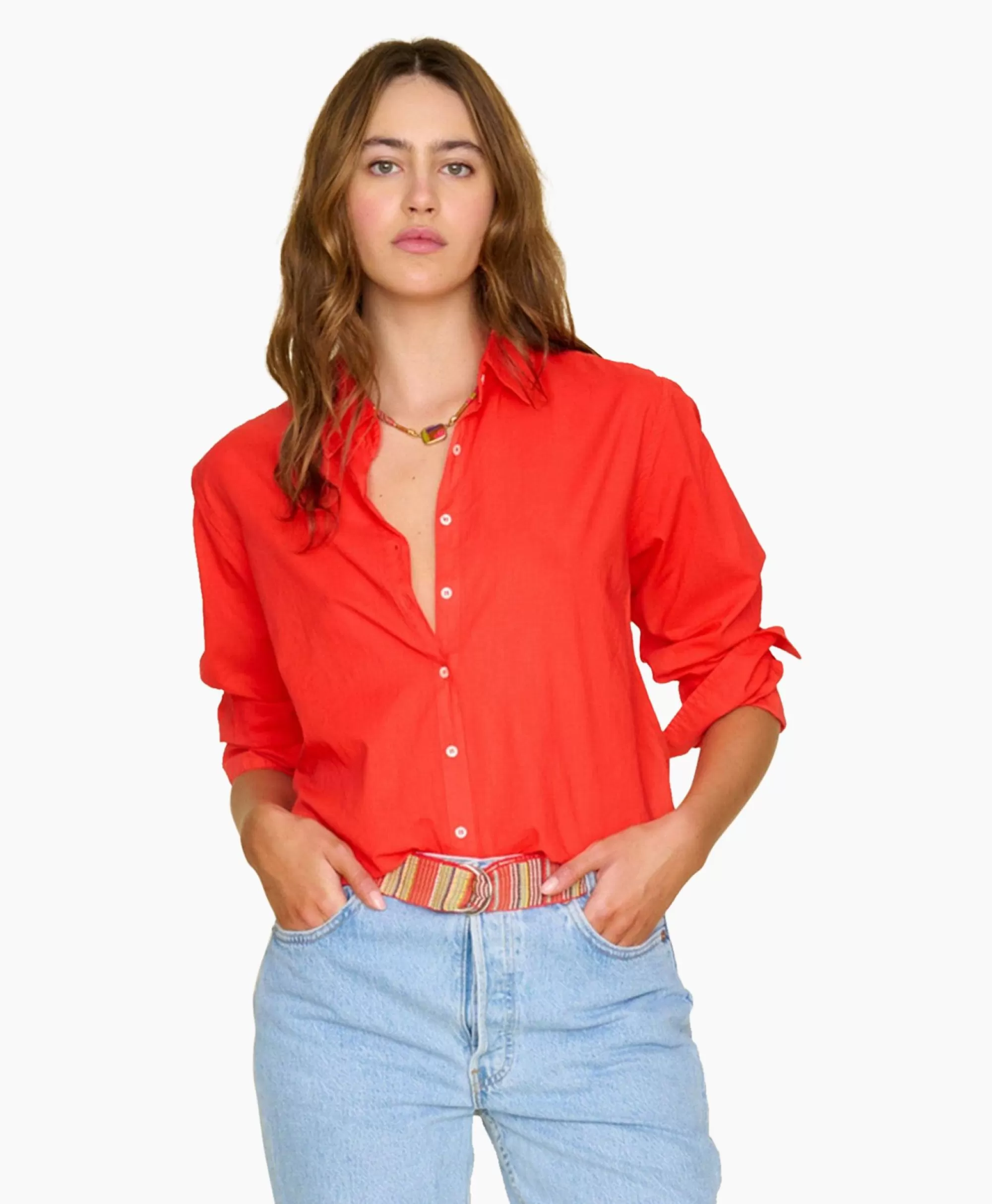 Blouses*Xirena Blouse Beau Rood