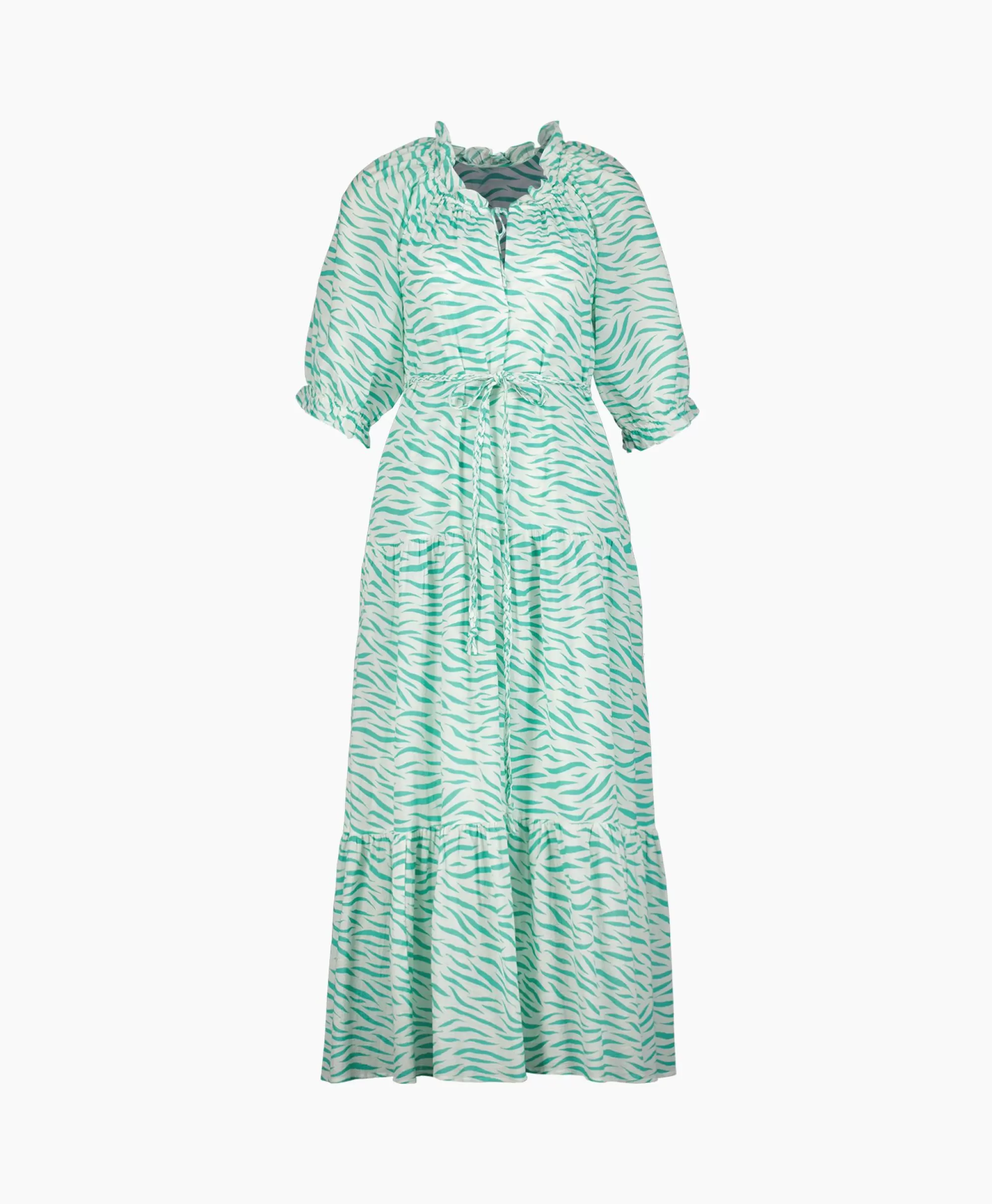 Bruiloftskleding*Xirena Maxi Jurk Lyta Dress Groen